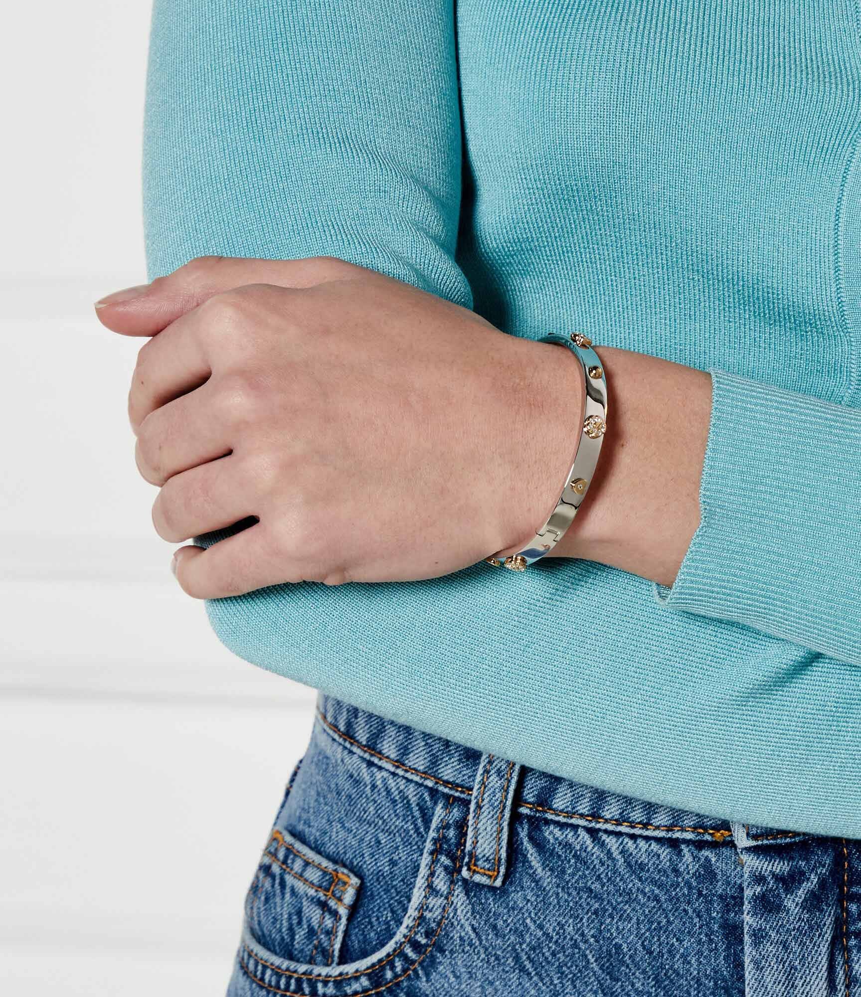 Coach Brățară Signature Mixed Motif Bangle
