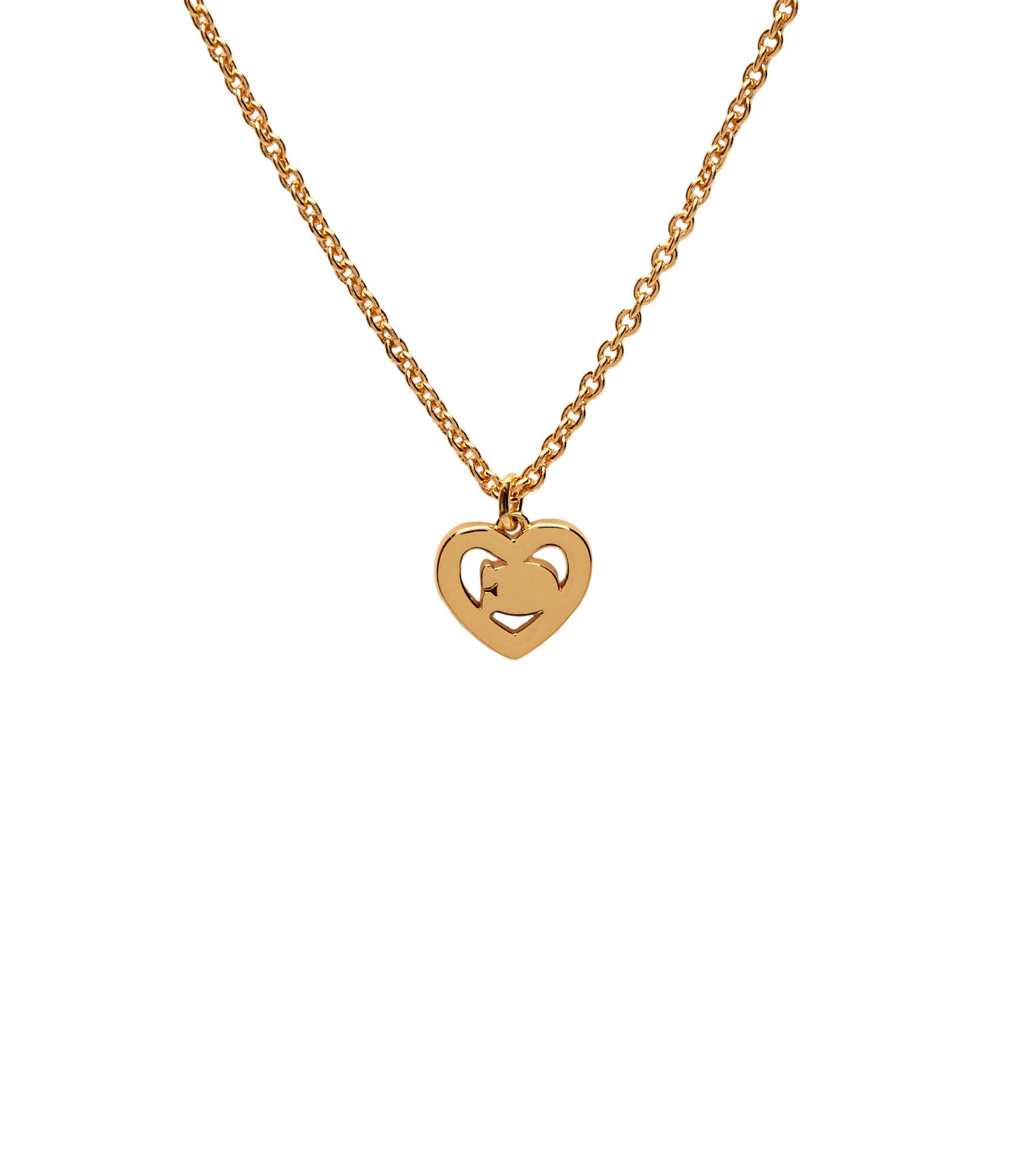 Coach Colier Signature C Pavé Heart