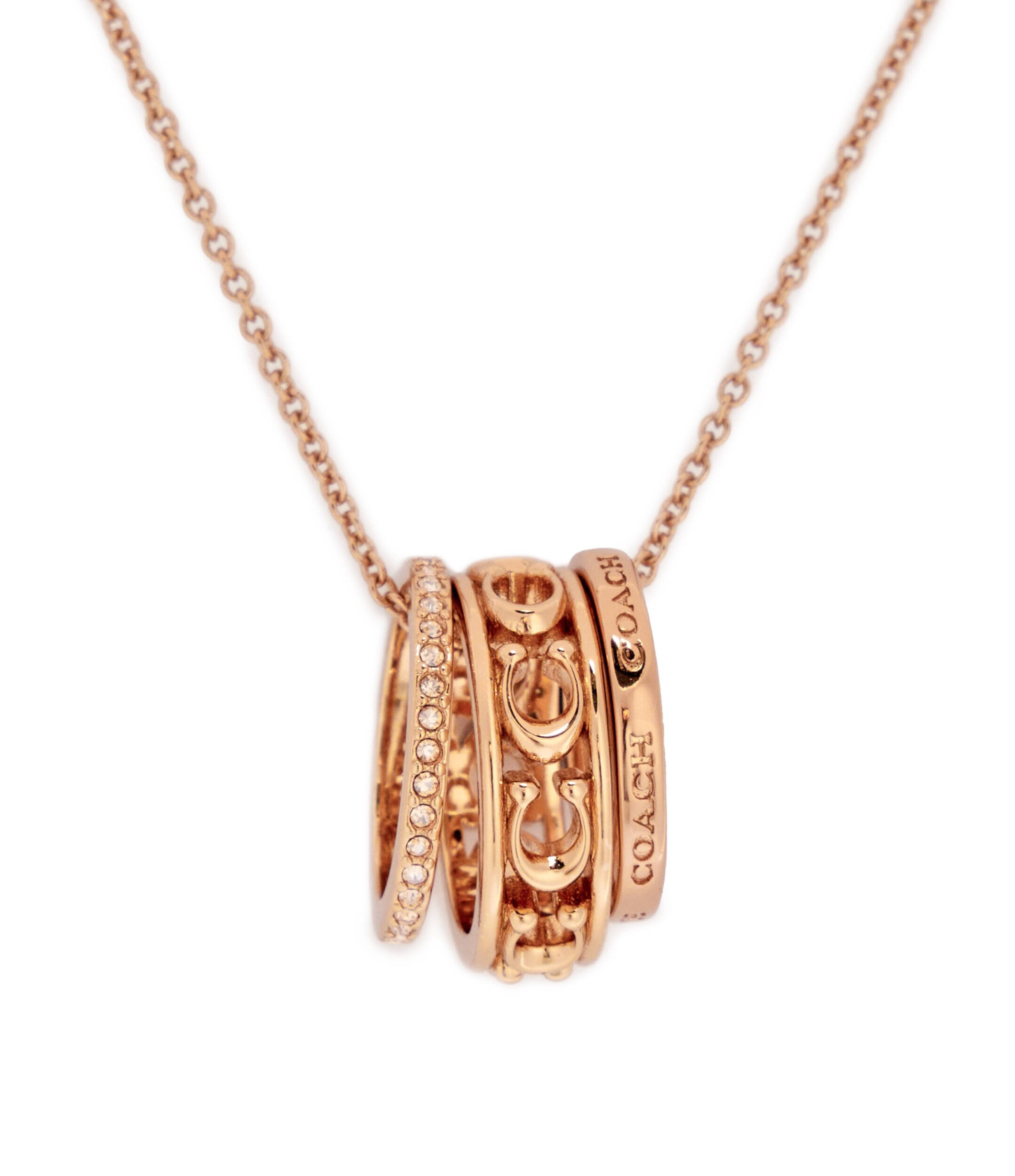 Coach Colier Signature Openwork