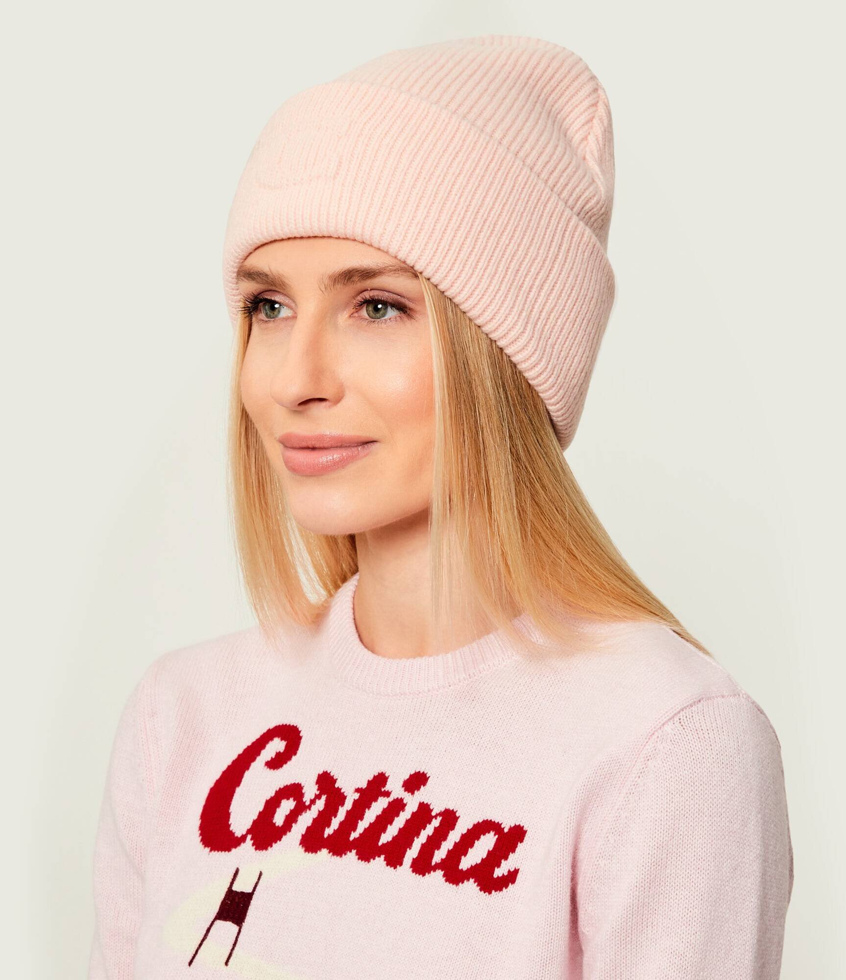 Coach De lână căciulă EMBOSSED