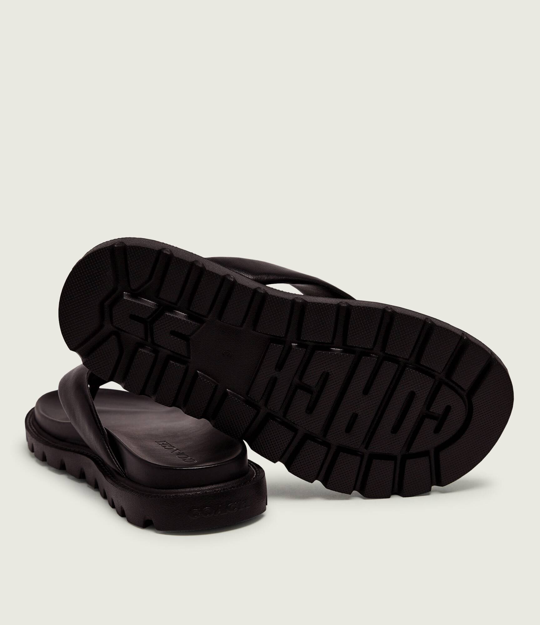 Coach De piele flip flops BRYNN