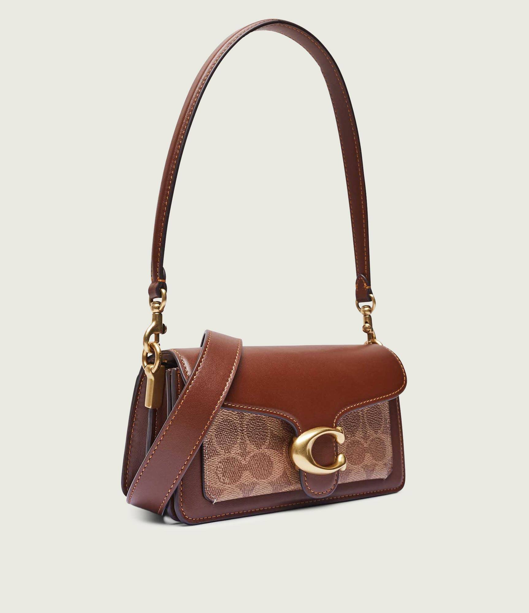 Coach De piele geantă pe umăr Tabby