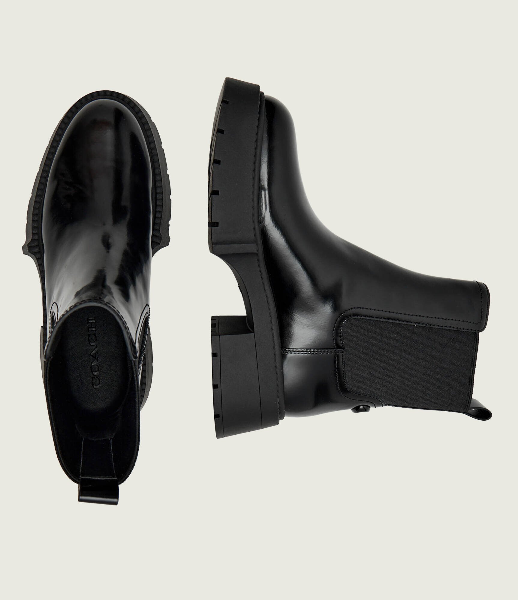 Coach De piele ghete chelsea LEAH
