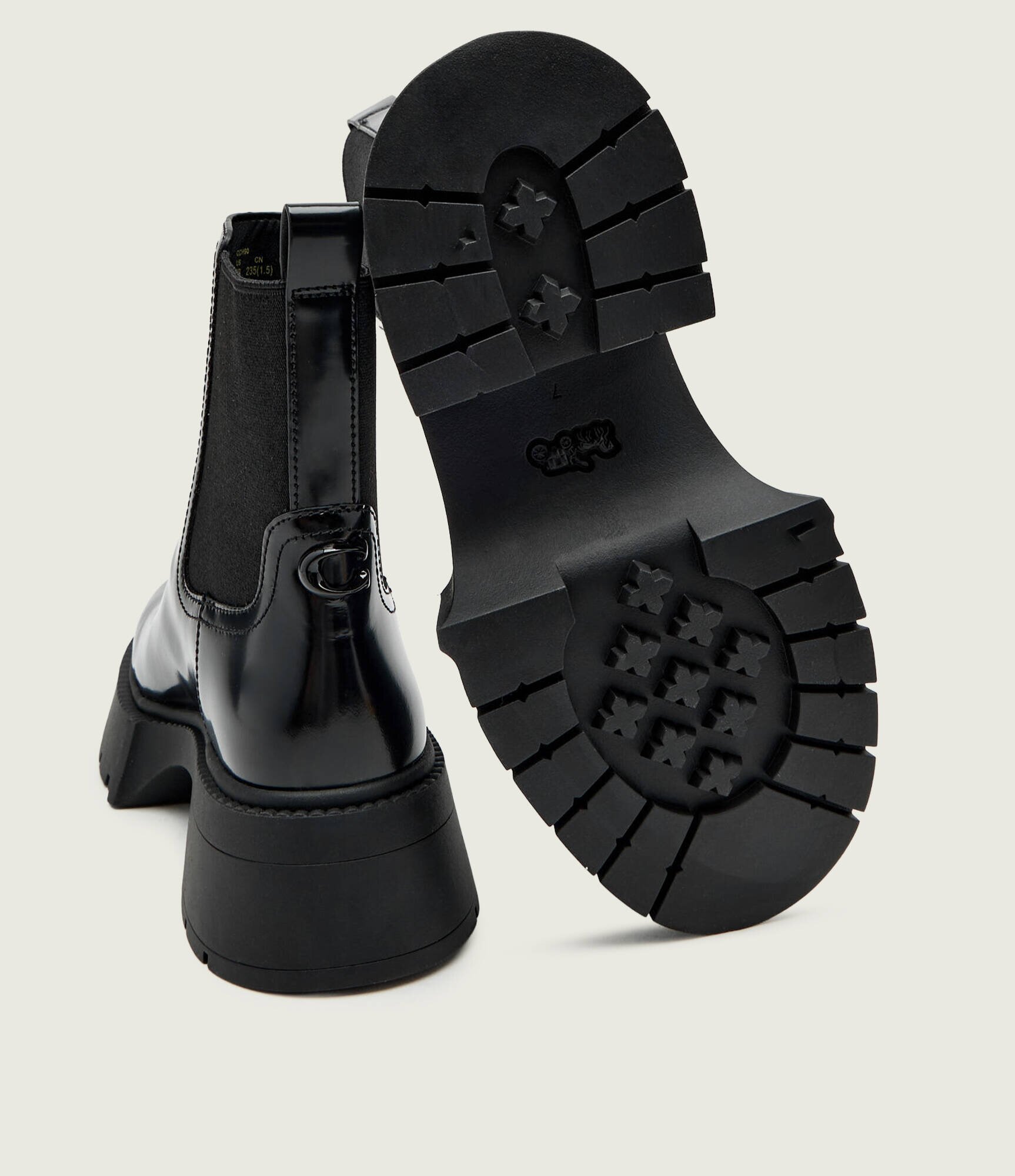 Coach De piele ghete chelsea LEAH