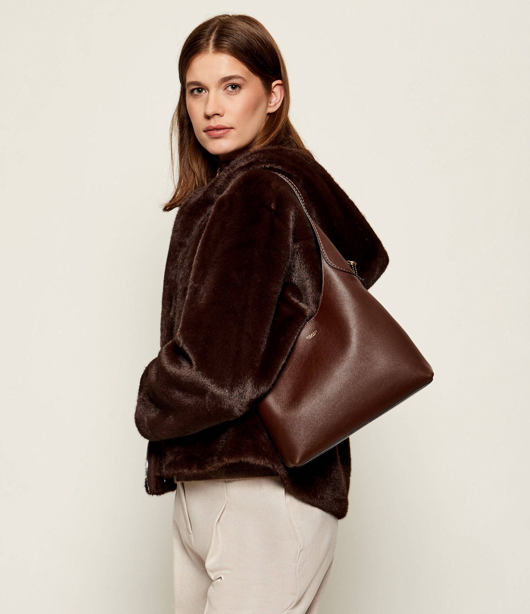 Coach De piele hobo BROOKLYN