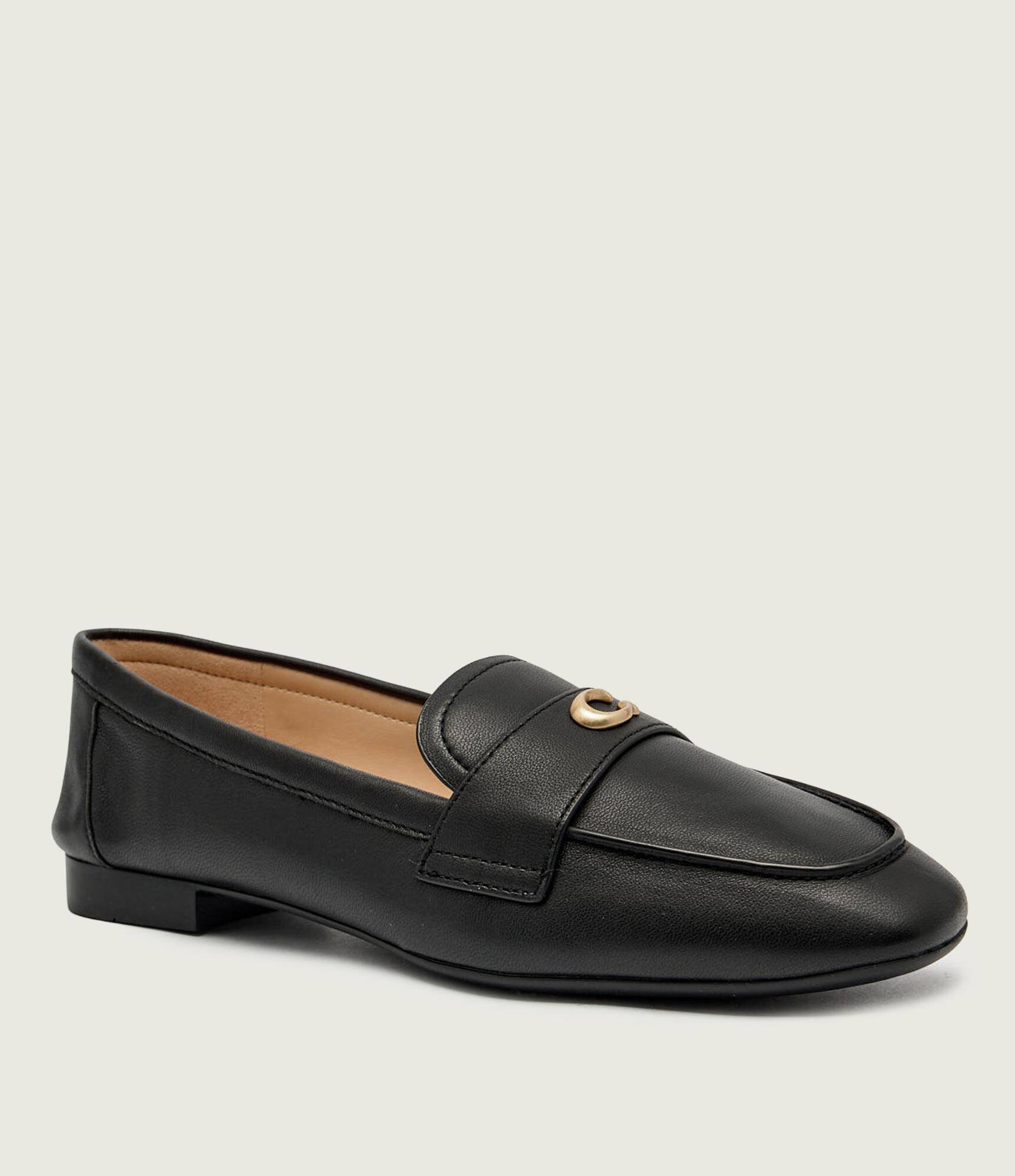 Coach De piele pantofi loafer Sculpted C