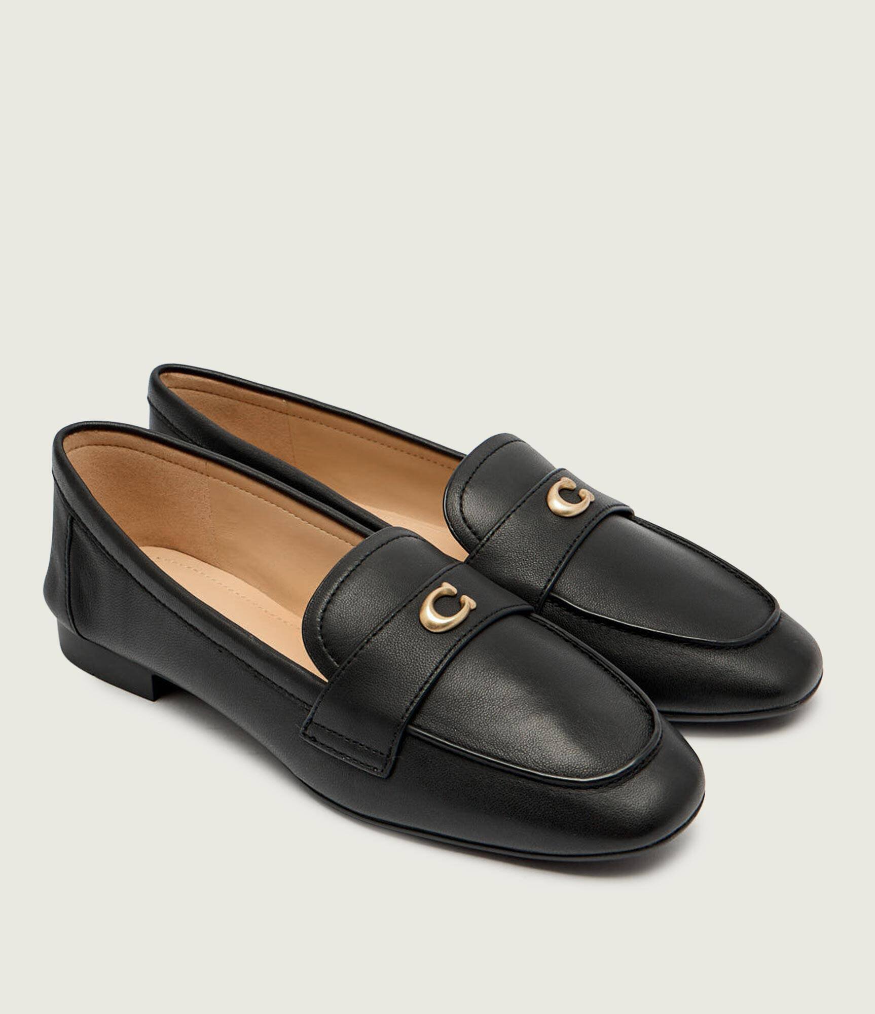 Coach De piele pantofi loafer Sculpted C