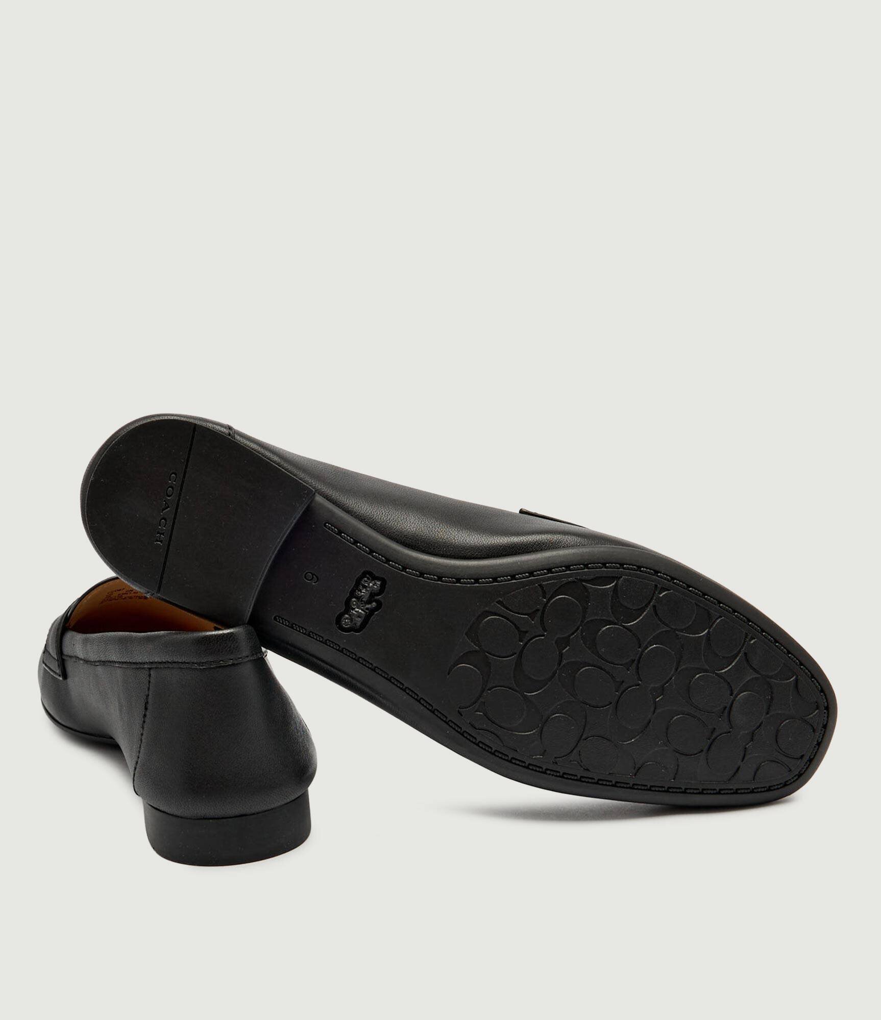 Coach De piele pantofi loafer Sculpted C