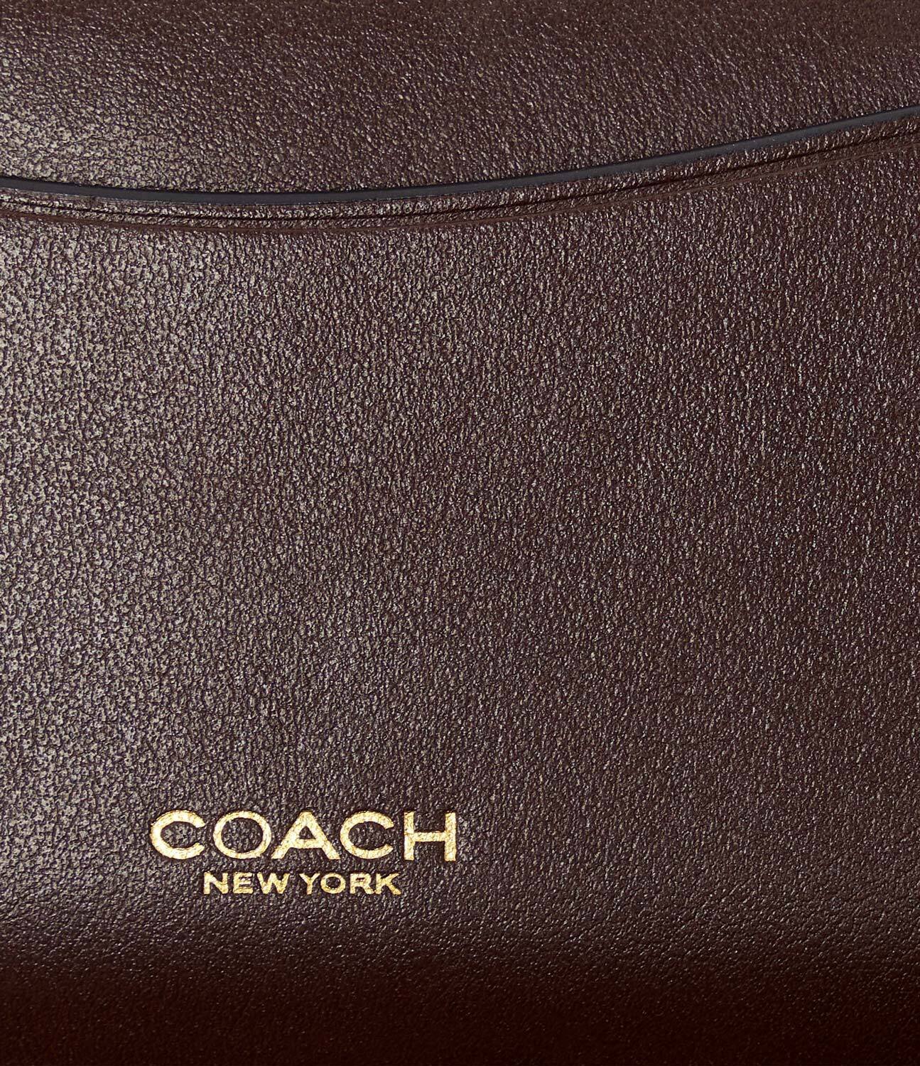 Coach De piele portofel + husă pentru carduri