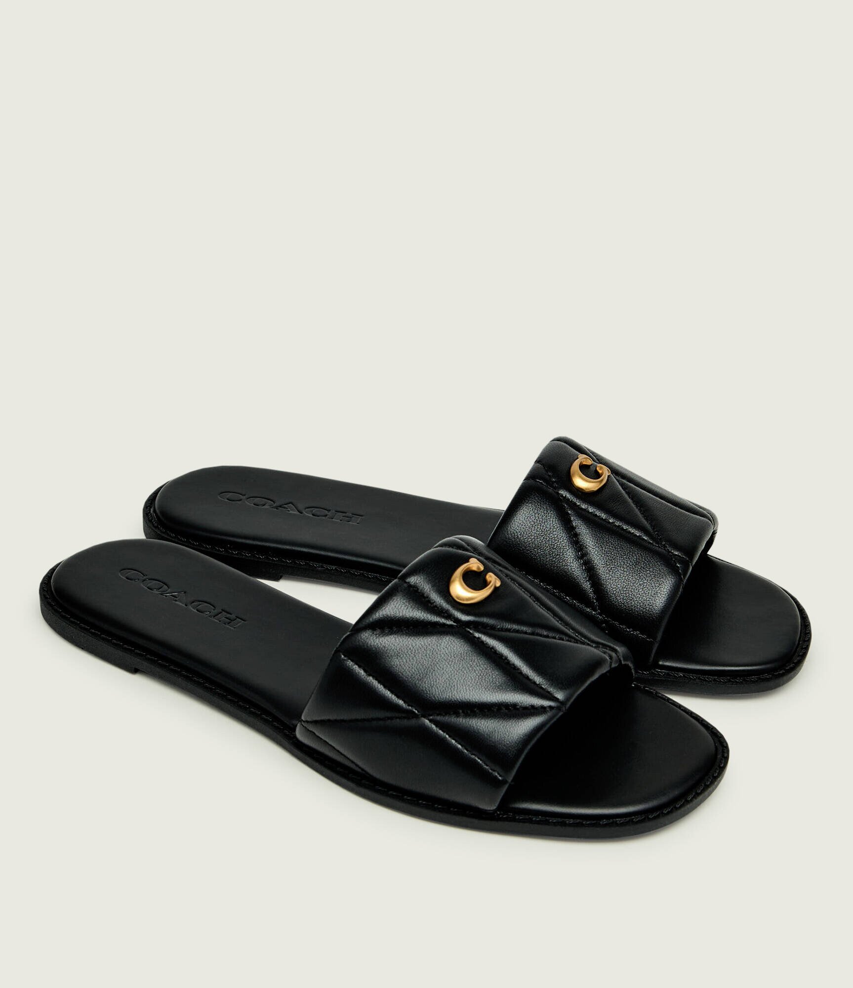 Coach De piele șlapi HOLLY