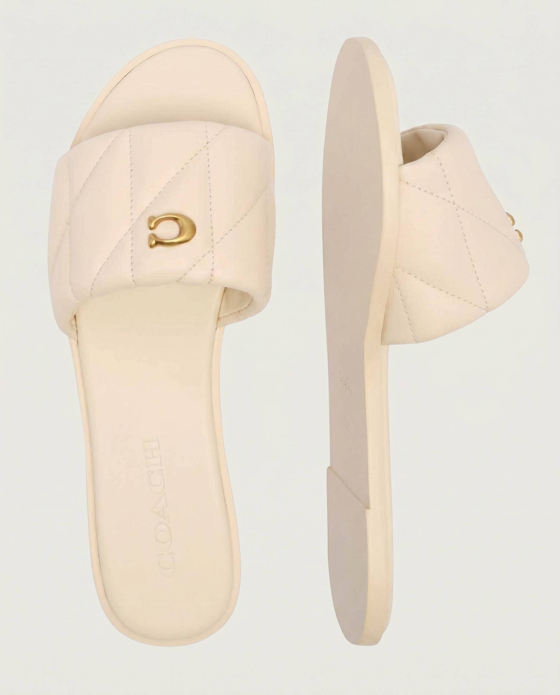 Coach De piele șlapi HOLLY