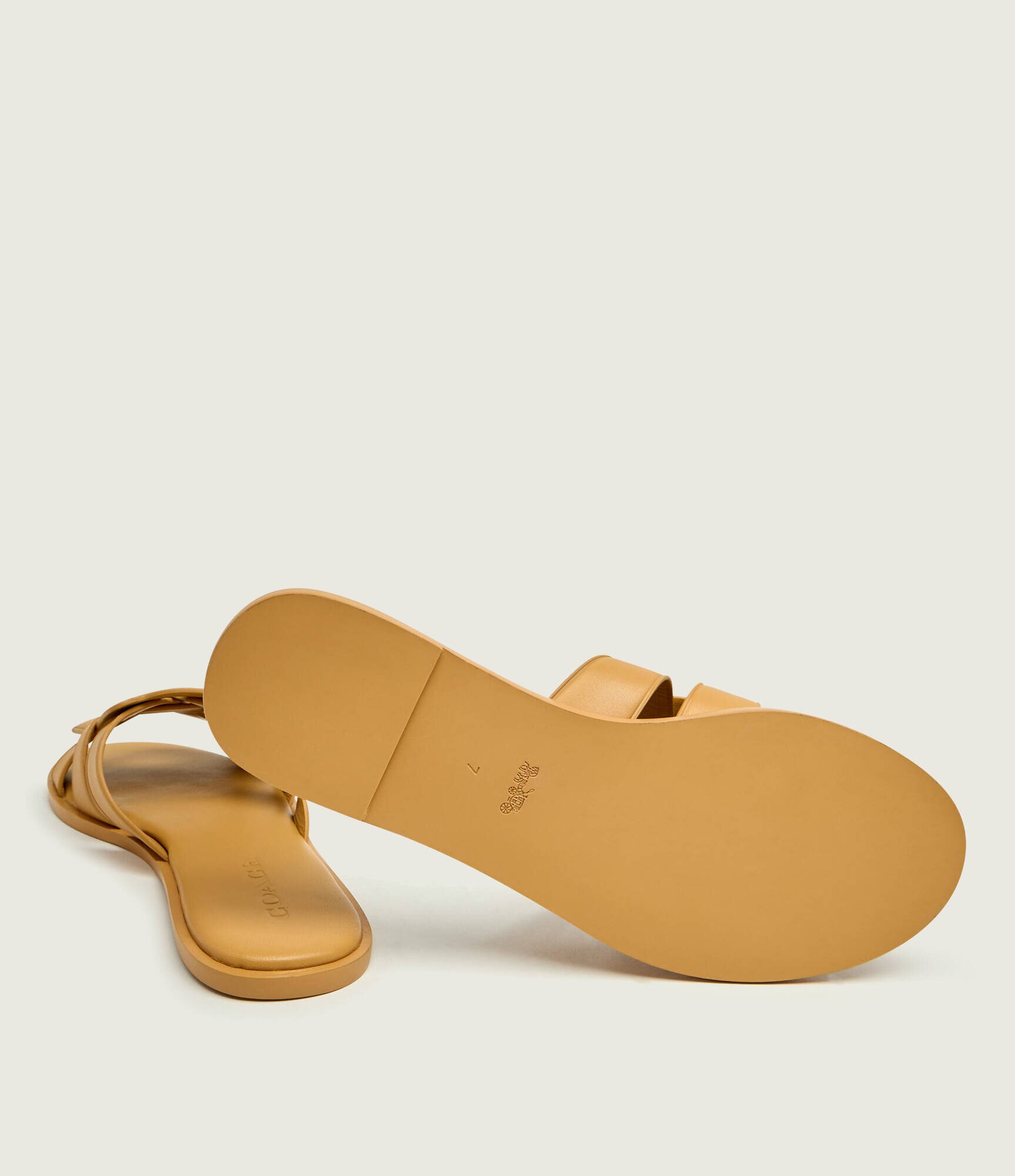 Coach De piele șlapi LENA