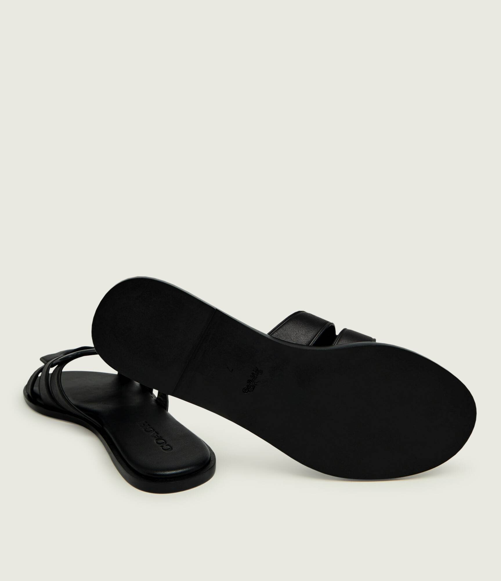Coach De piele șlapi LENA