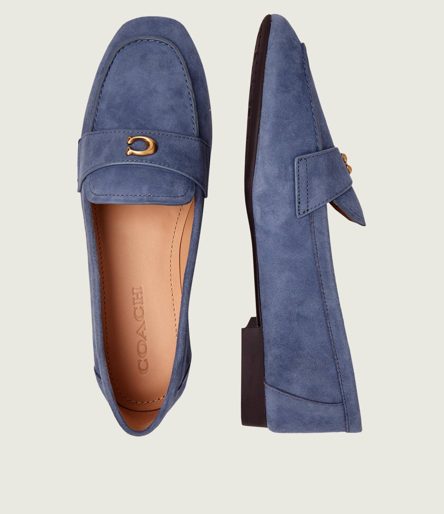 Coach Mocasini Sculpted C | piele întoarsă