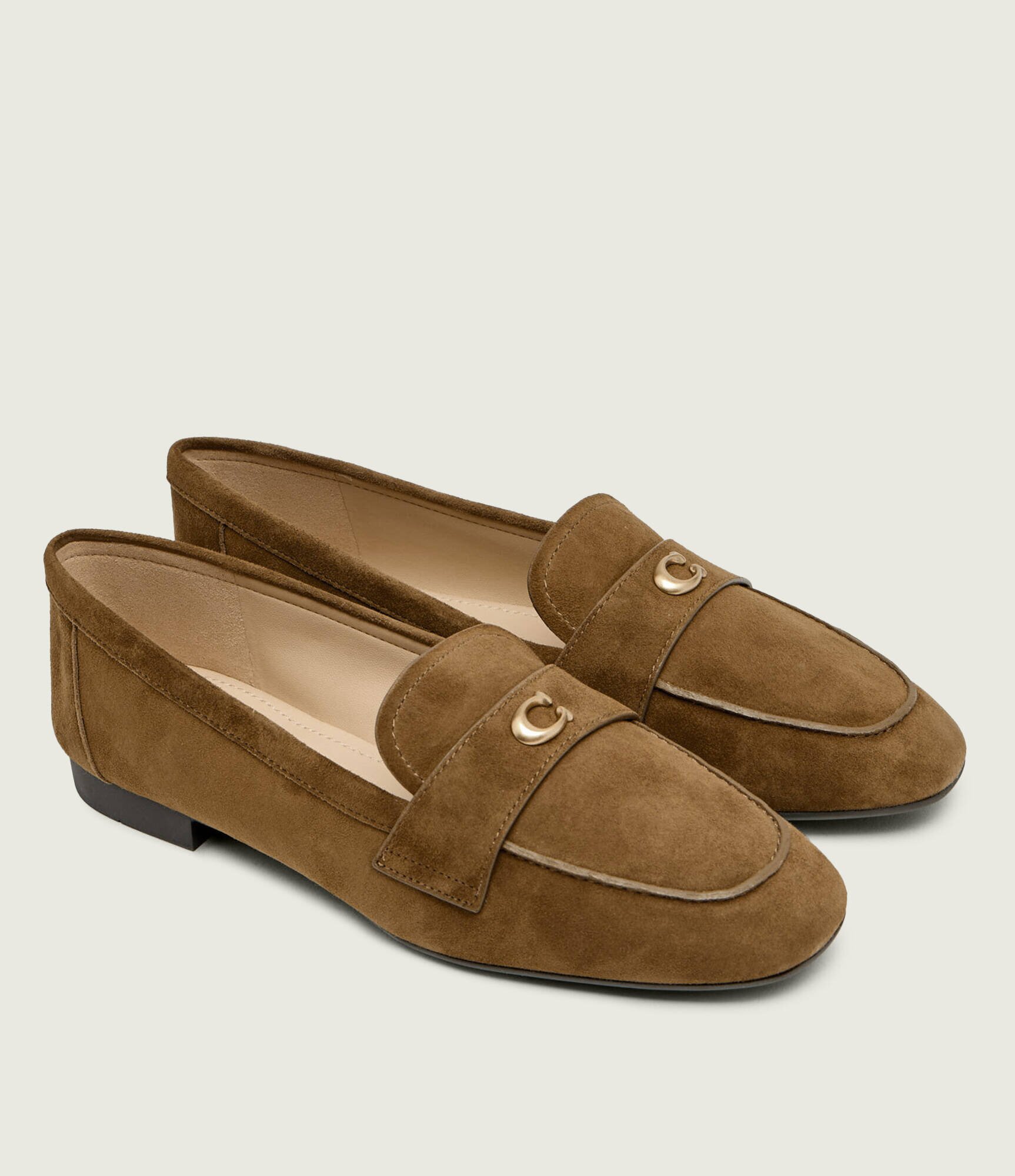 Coach Mocasini Sculpted C | piele întoarsă