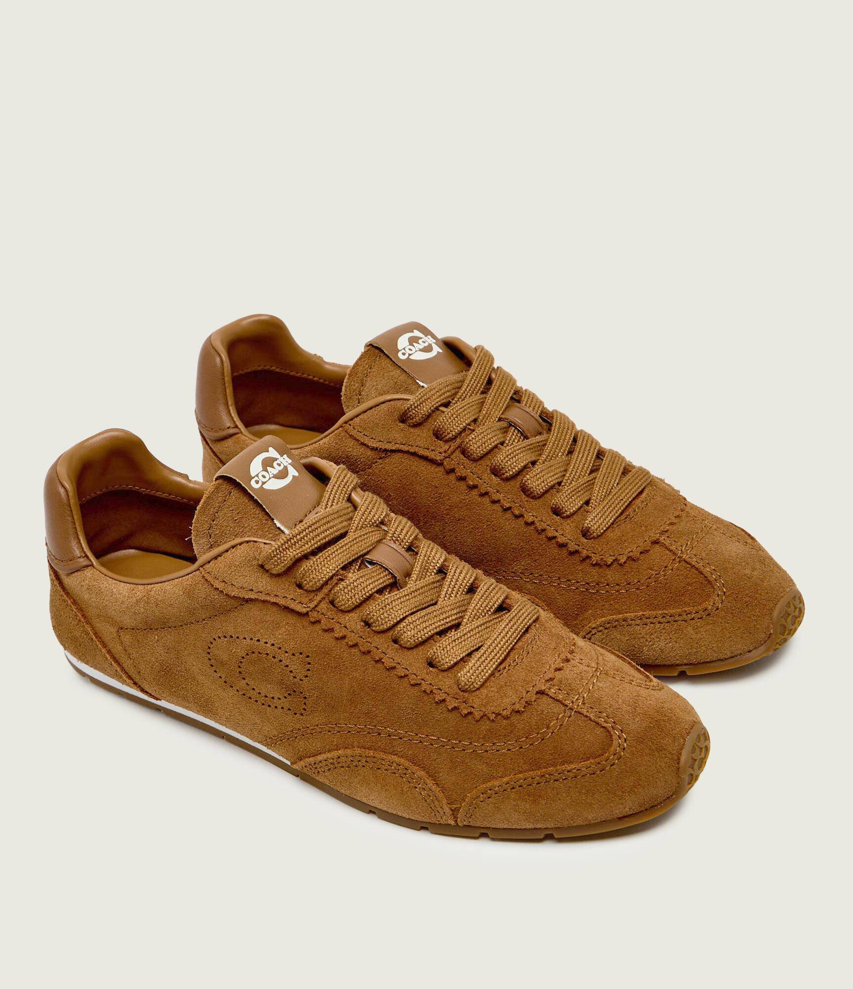 Coach Sneakers Flat | piele întoarsă