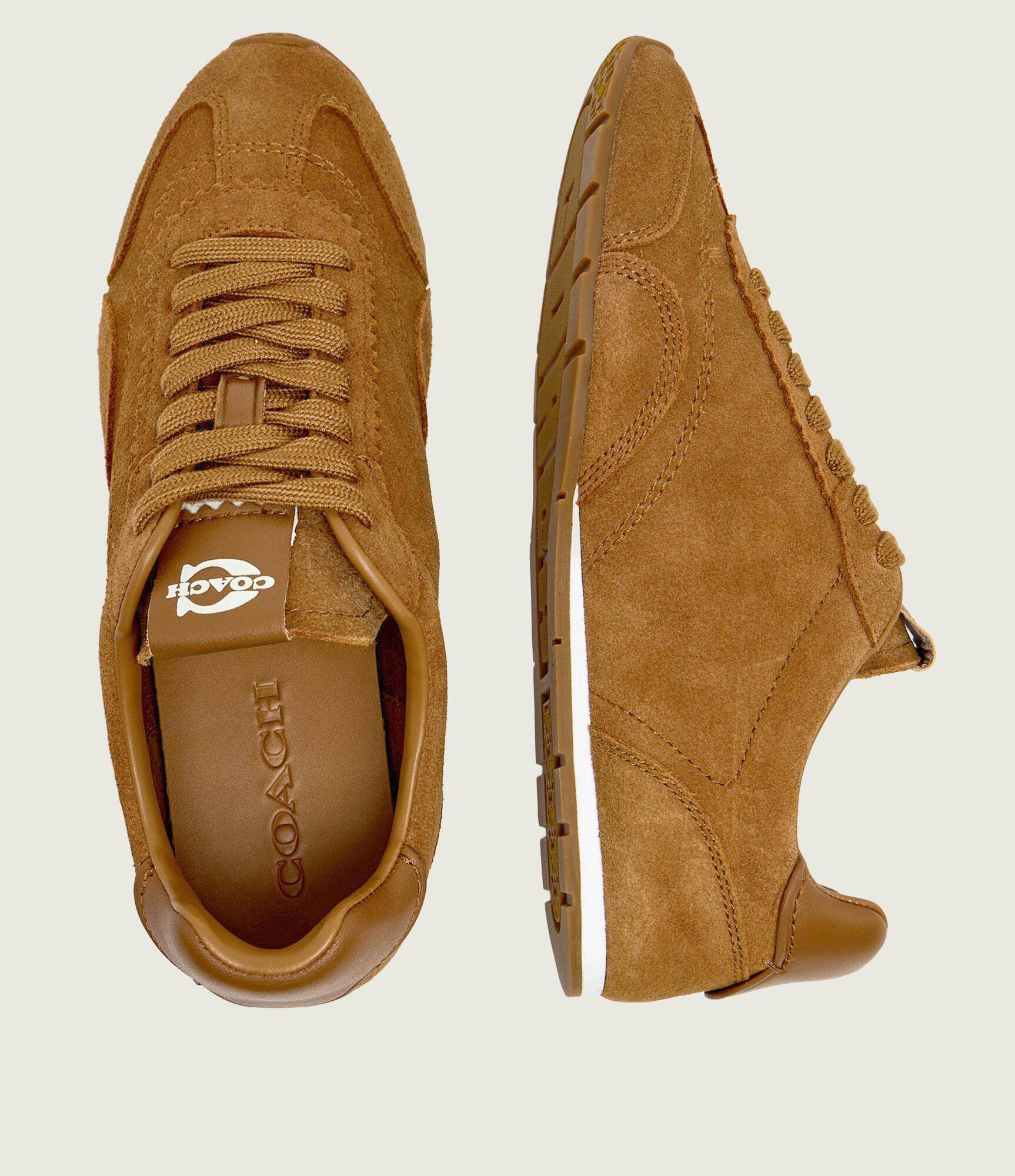 Coach Sneakers Flat | piele întoarsă