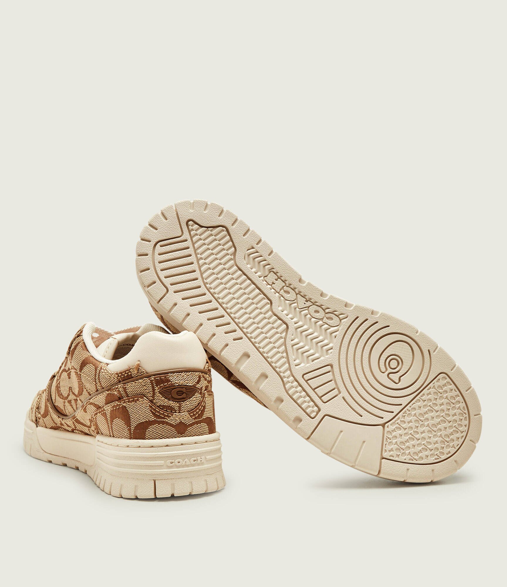 Coach Sneakers Soho cu adaos de piele