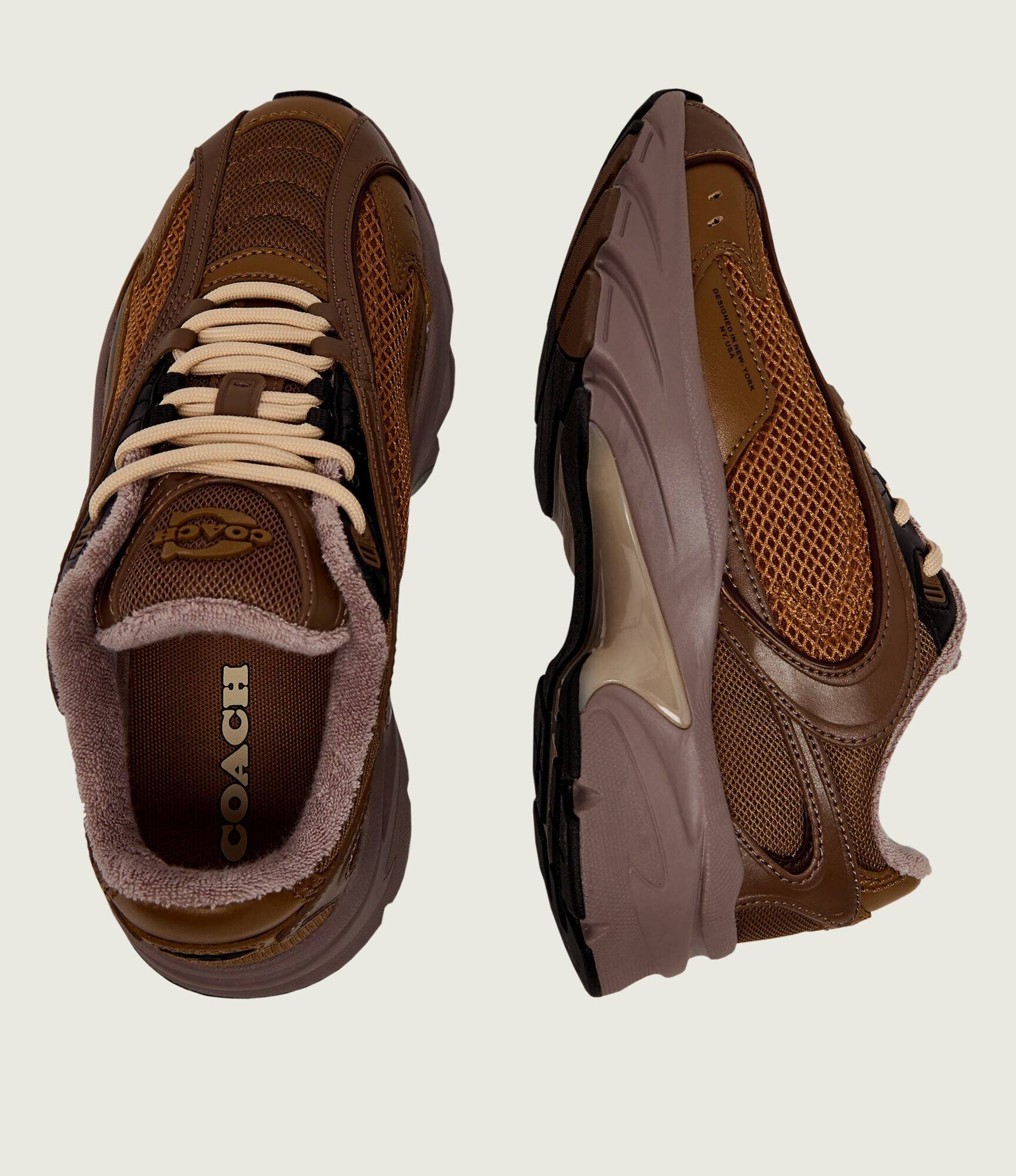 Coach Sneakers SPEED RUNNER cu adaos de piele