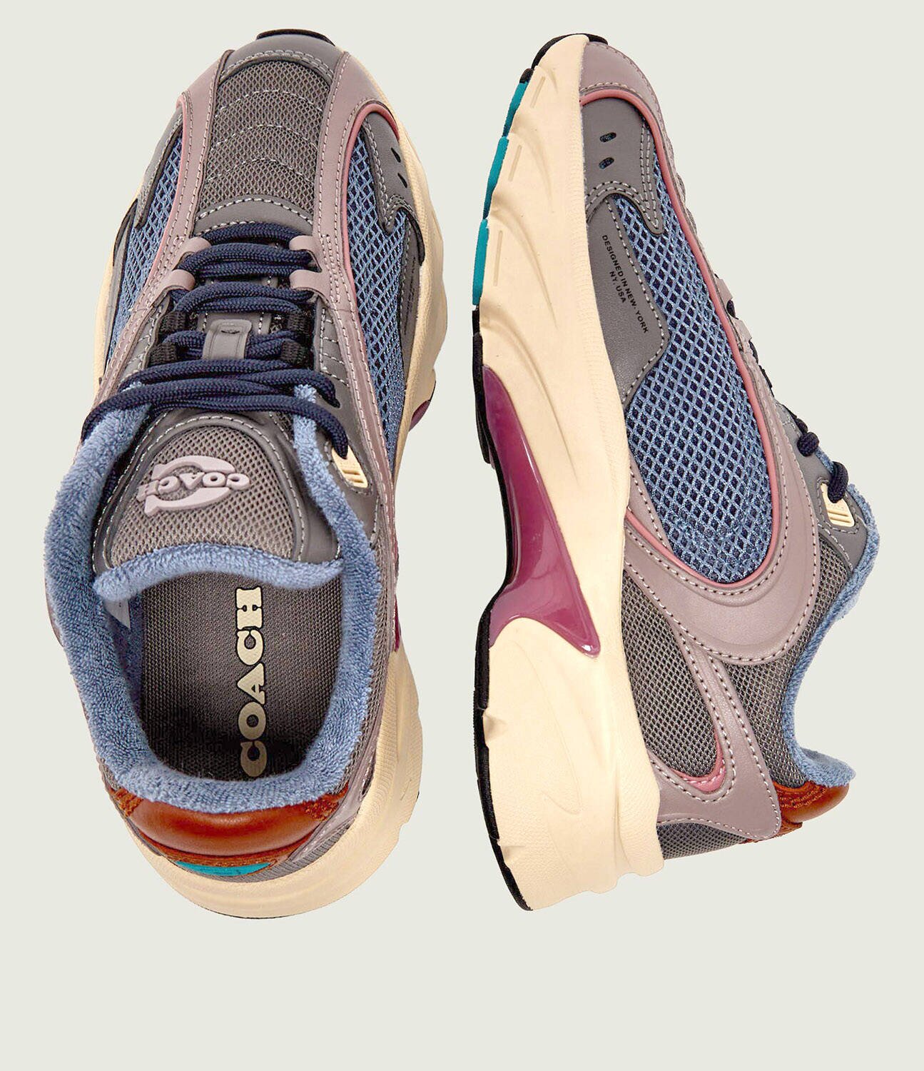 Coach Sneakers SPEED RUNNER cu adaos de piele