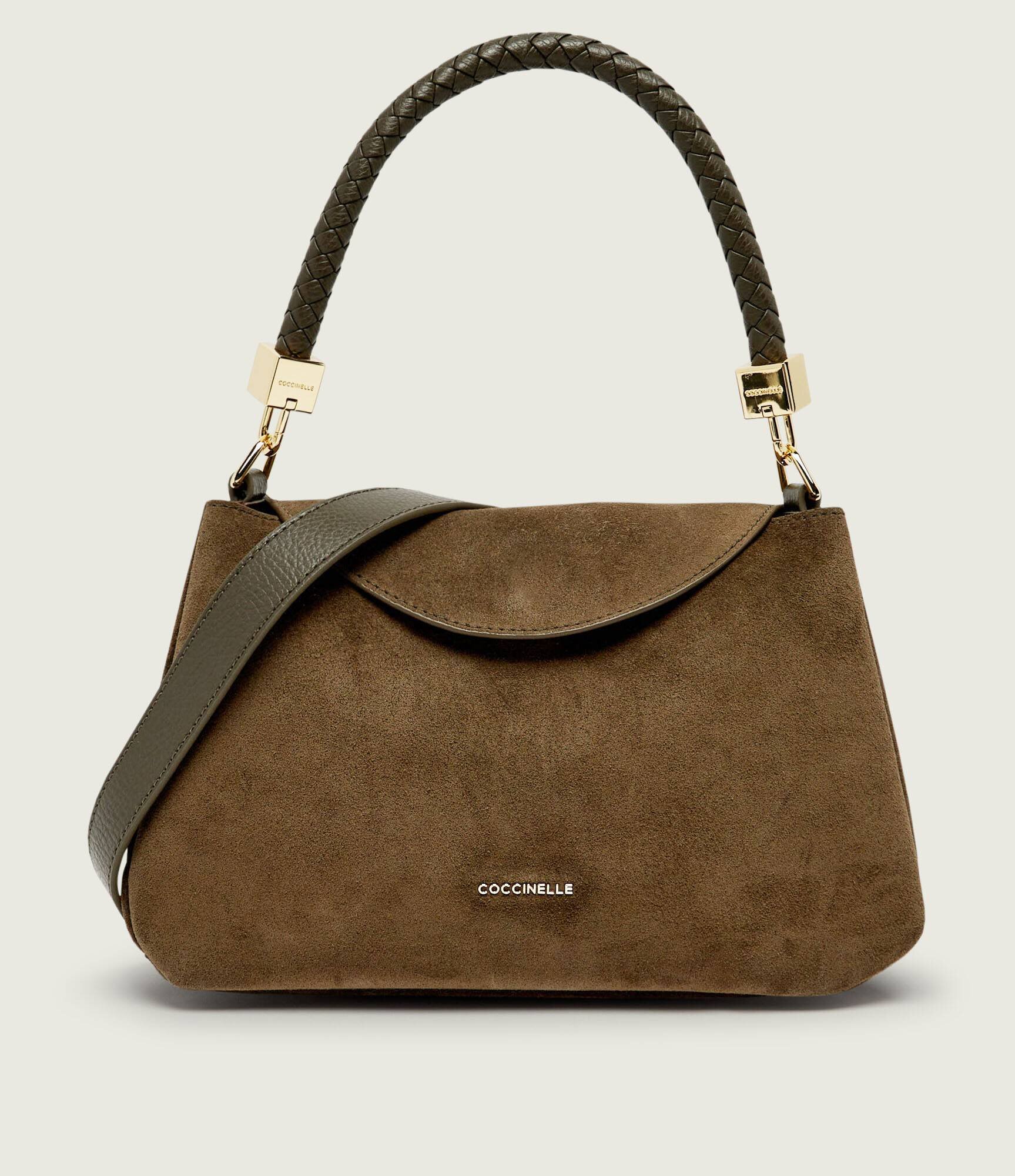 COCCINELLE Cufăr Tiggy | piele întoarsă