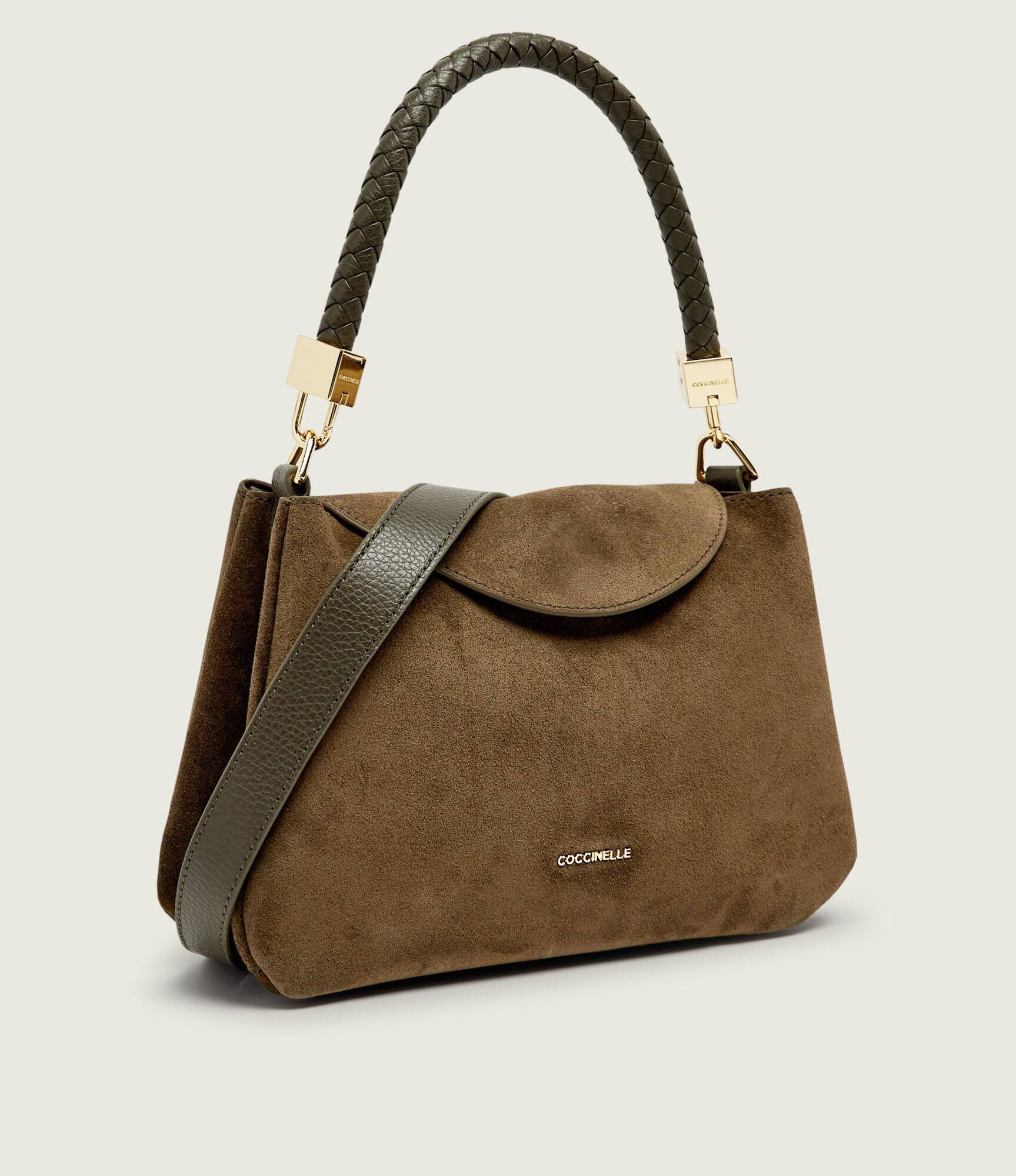 COCCINELLE Cufăr Tiggy | piele întoarsă