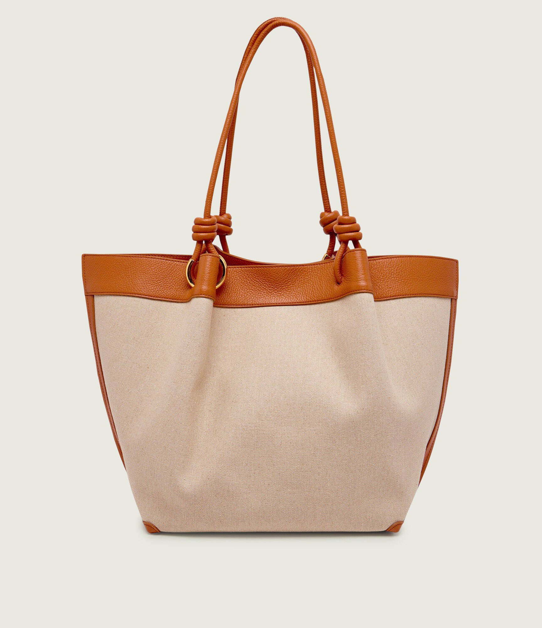 COCCINELLE De in geantă shopper Finn cu adaos de piele