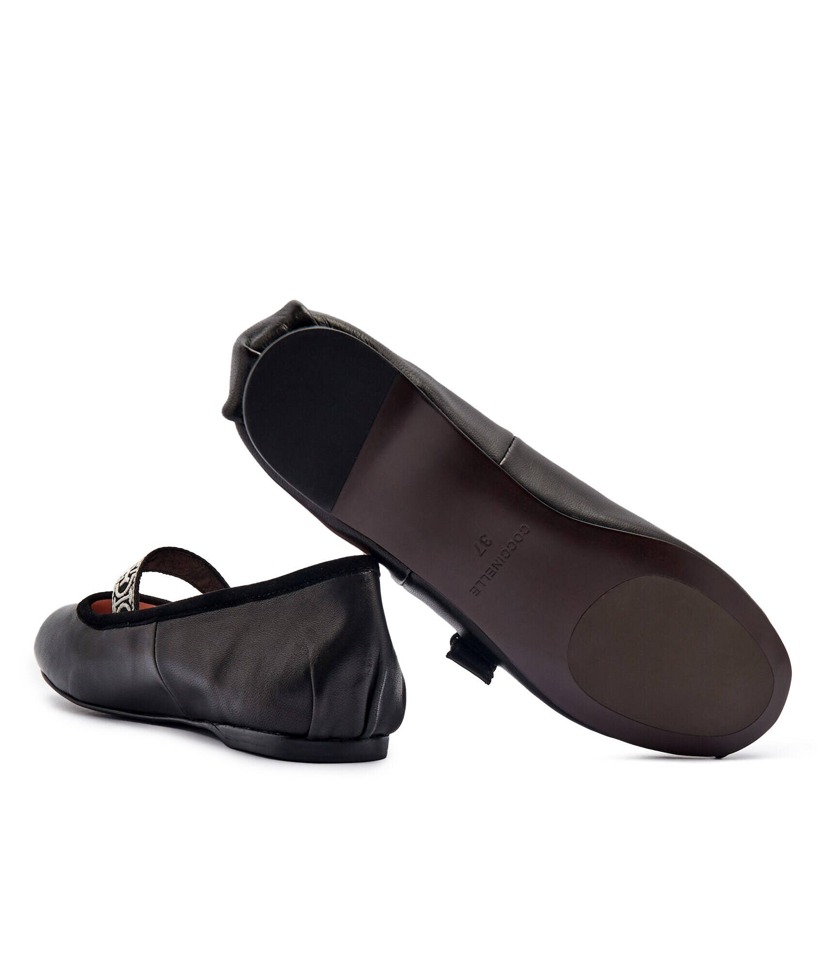 COCCINELLE De piele balerini Beatriz Mary Jane