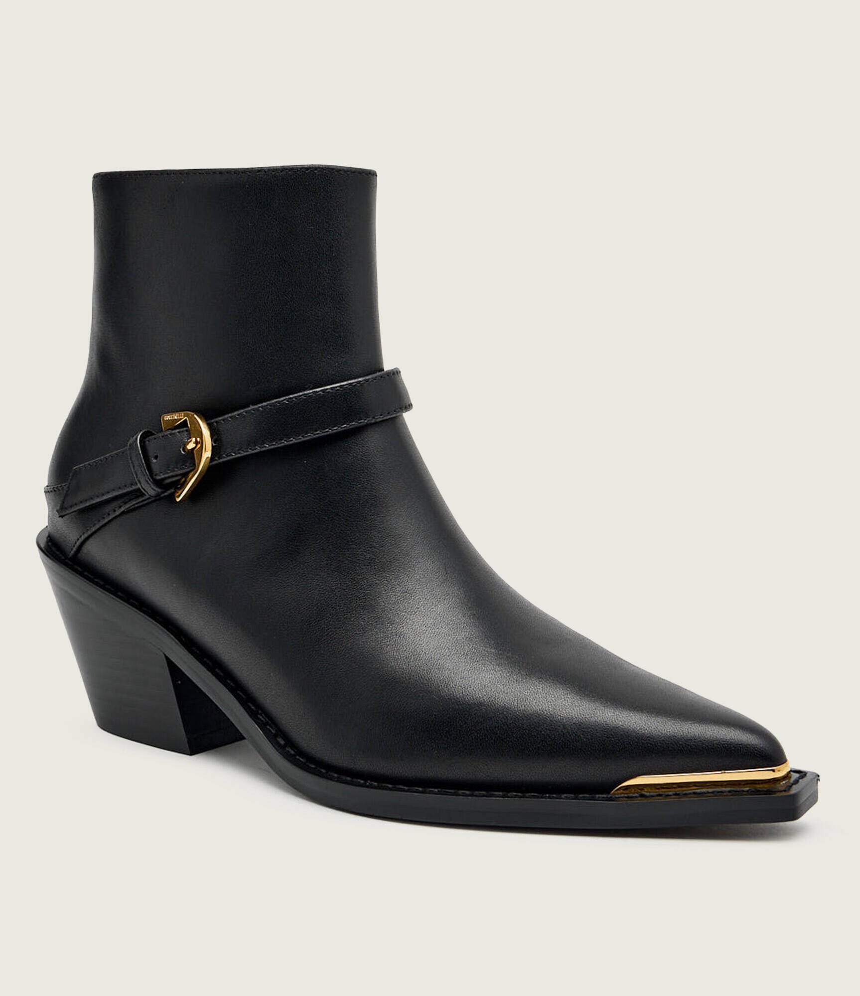 COCCINELLE De piele cizme cowboy Connie