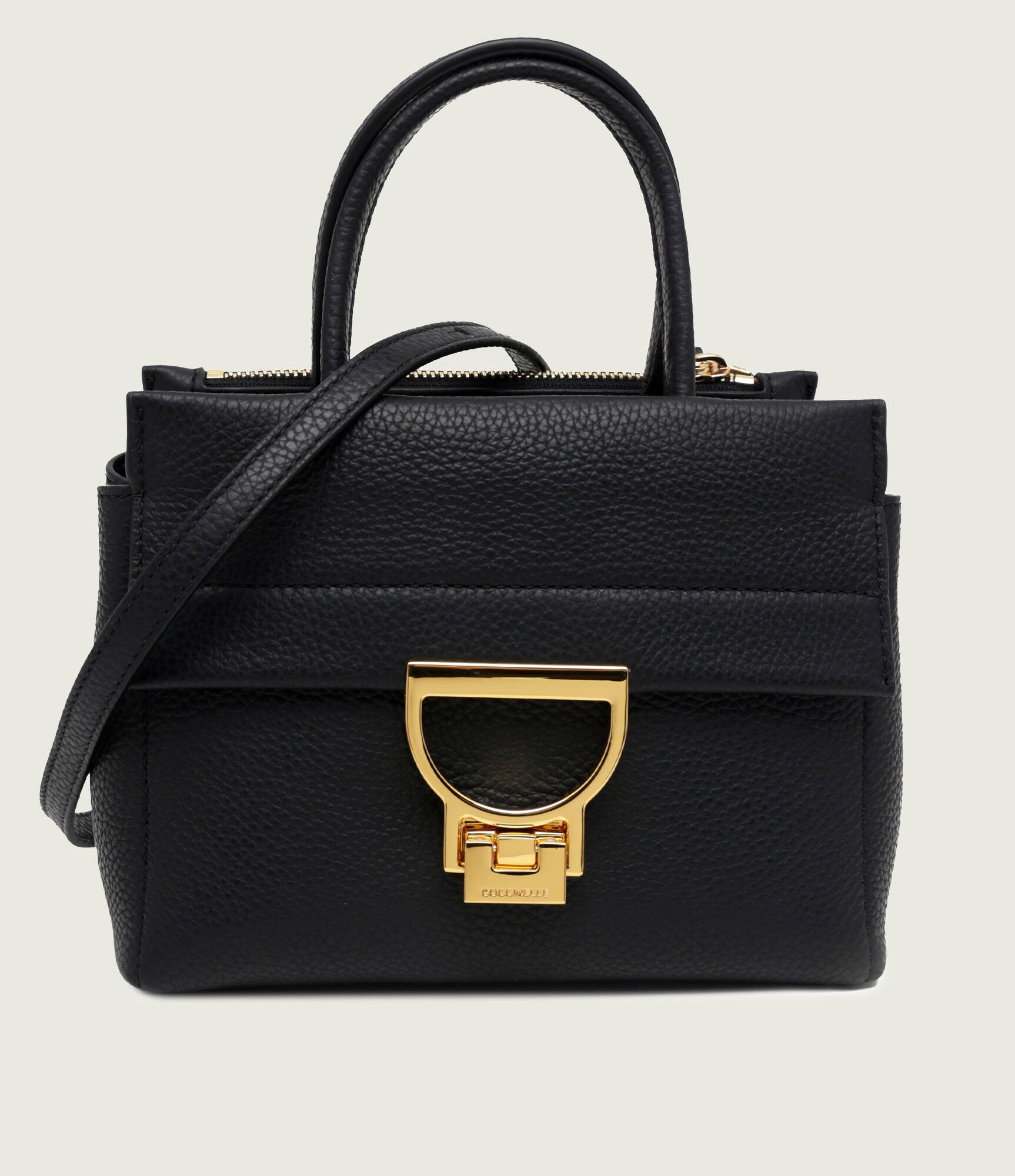 COCCINELLE De piele cufăr Arlettis Medium