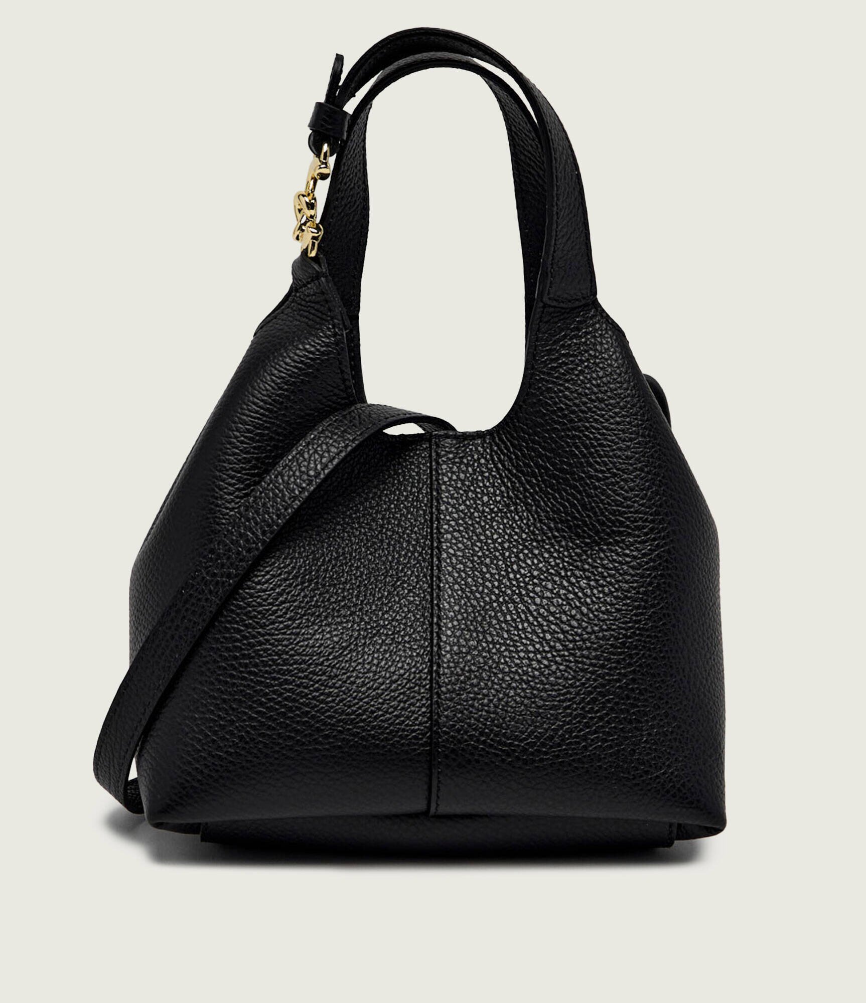 COCCINELLE De piele cufăr + borsetă C-Easy