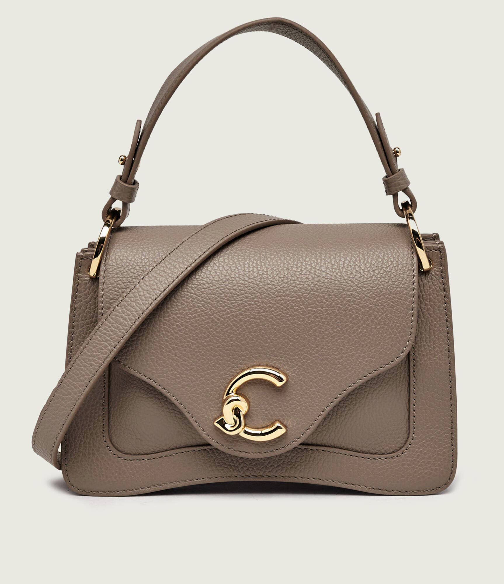 COCCINELLE De piele cufăr C-Me