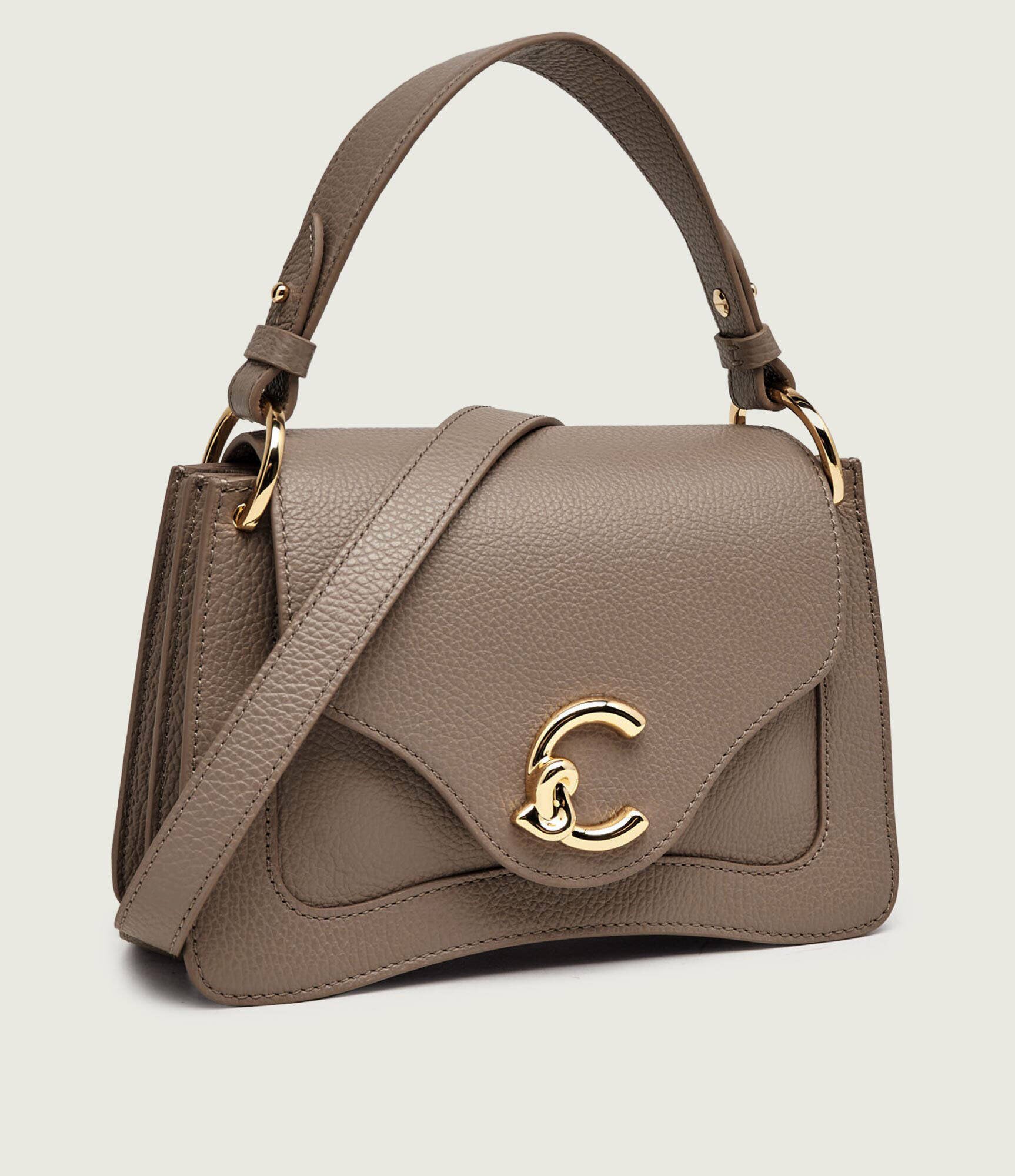 COCCINELLE De piele cufăr C-Me