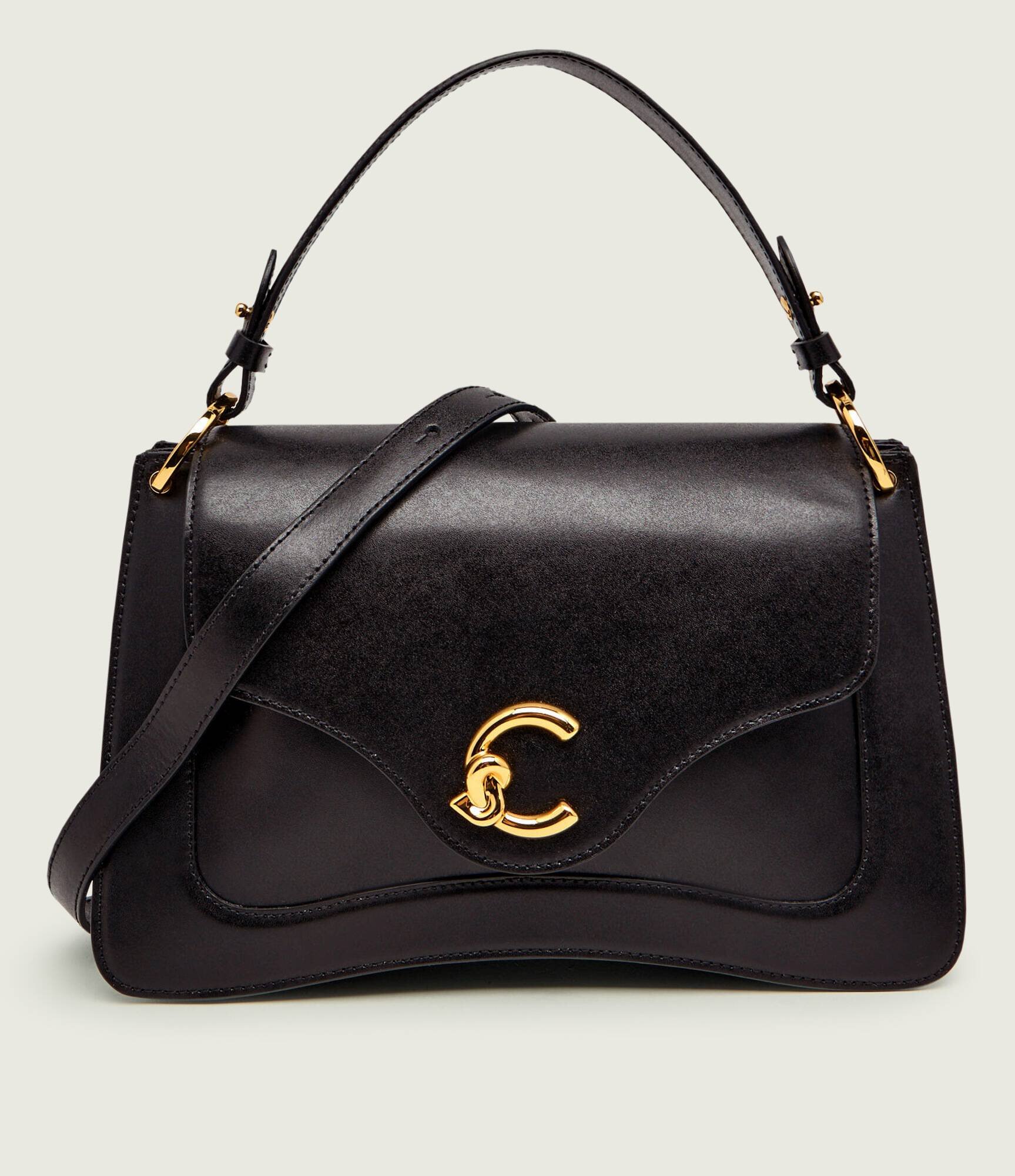 COCCINELLE De piele cufăr C-Me