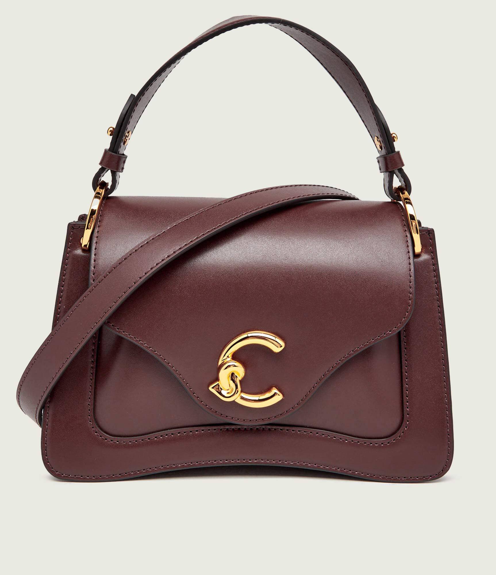 COCCINELLE De piele cufăr C-me