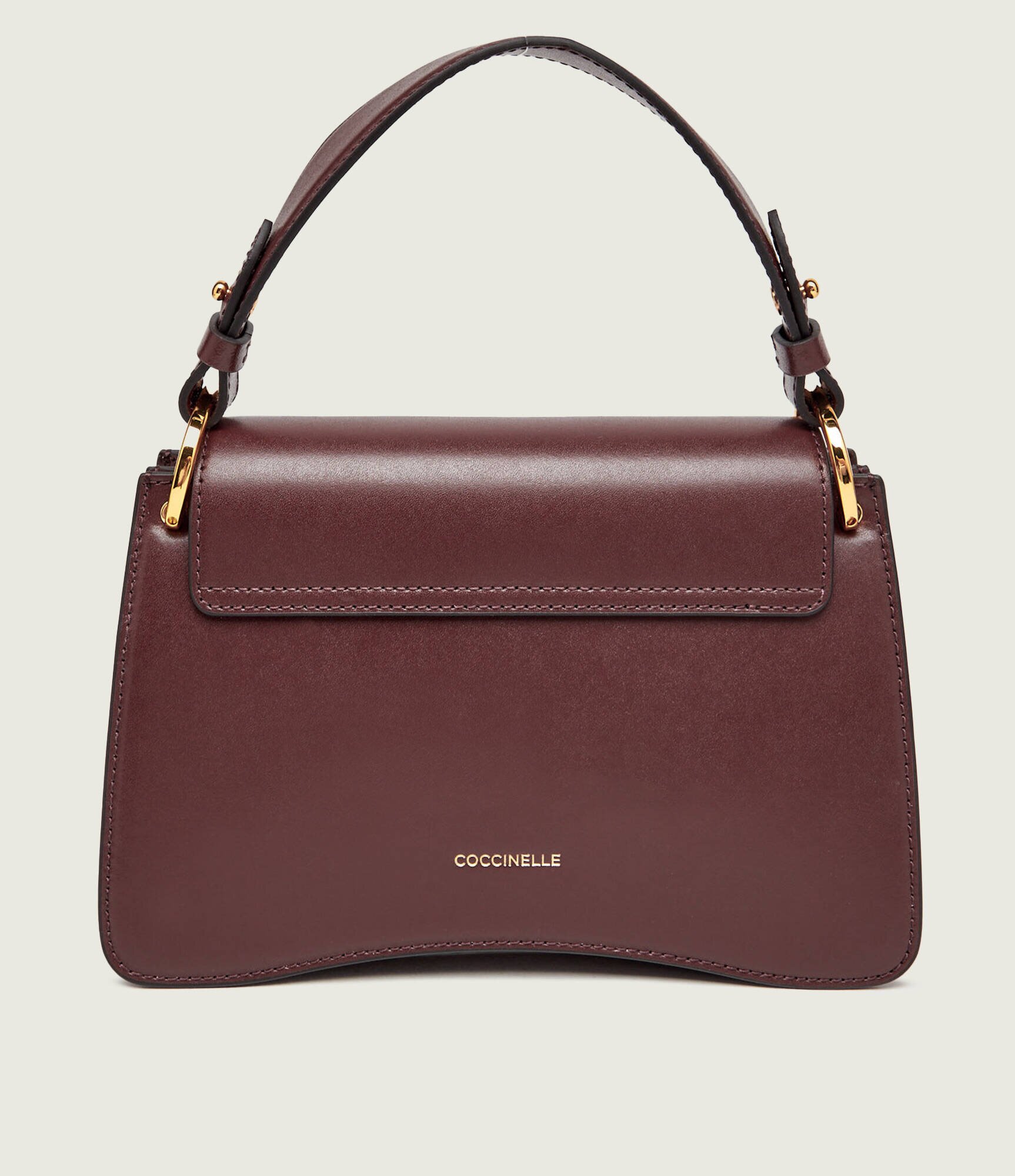 COCCINELLE De piele cufăr C-me
