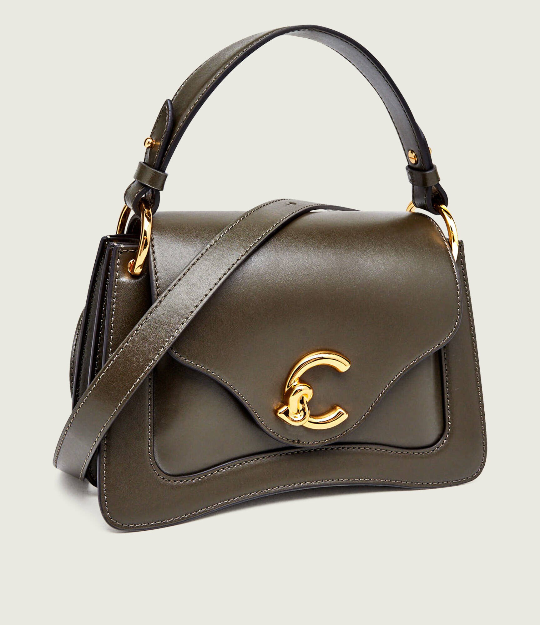 COCCINELLE De piele cufăr C-me