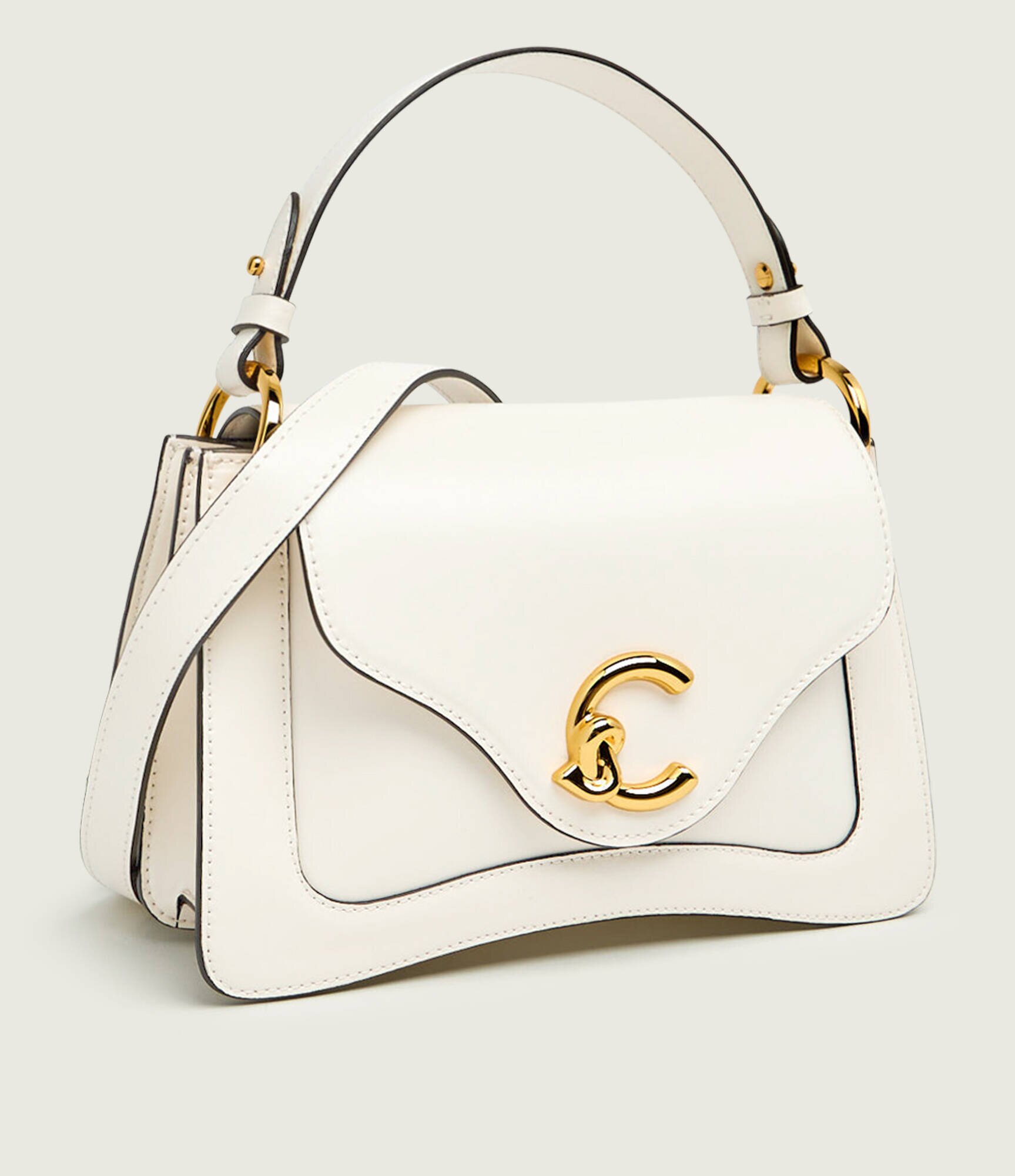 COCCINELLE De piele cufăr C-Me