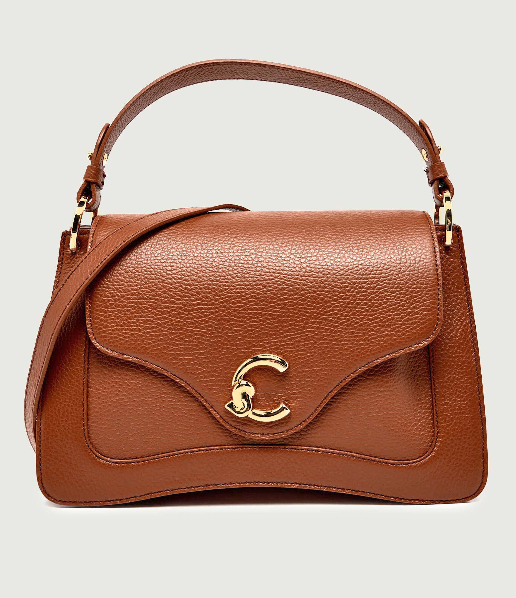 COCCINELLE De piele cufăr C-Me
