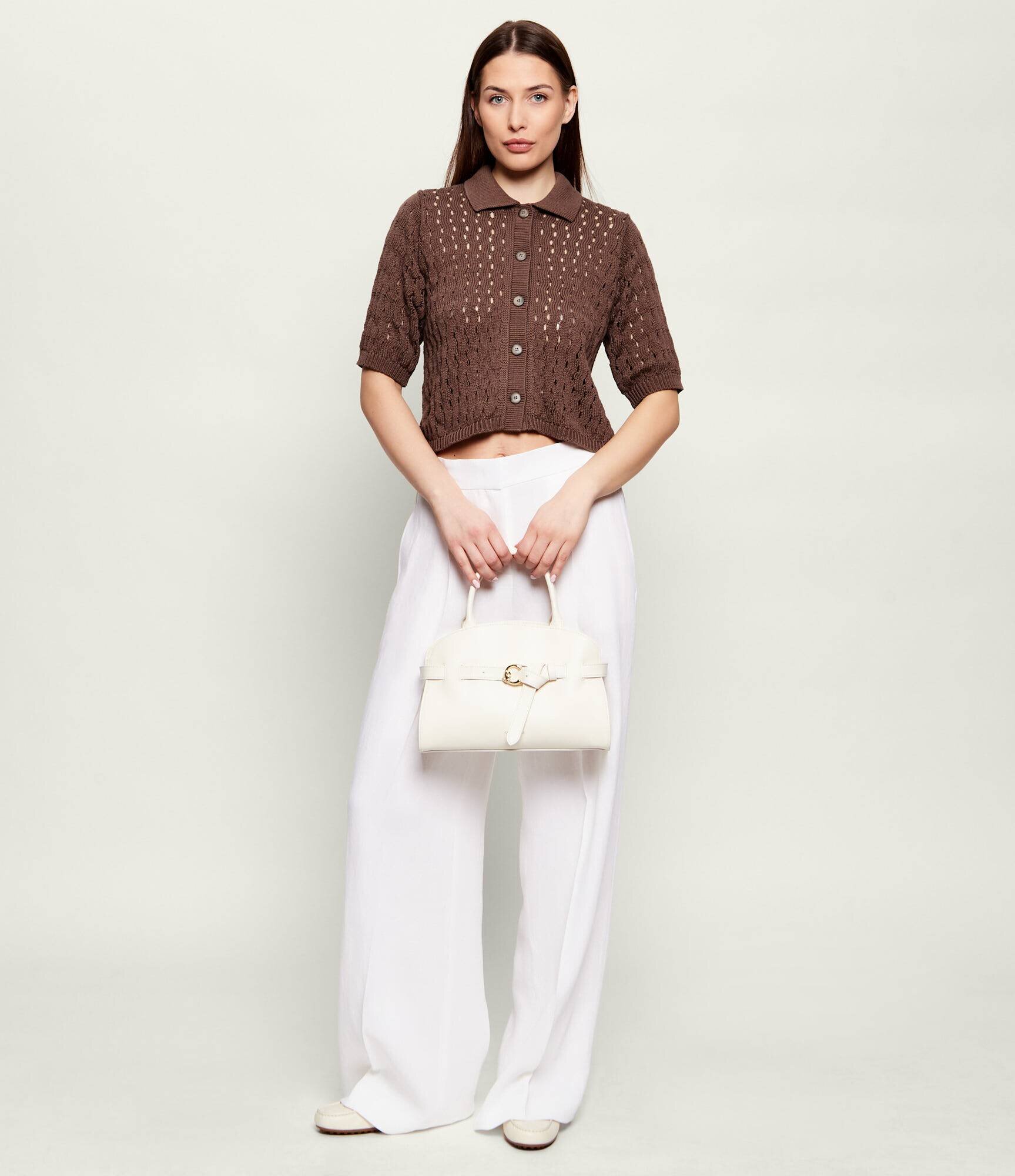 COCCINELLE De piele cufăr SABINE