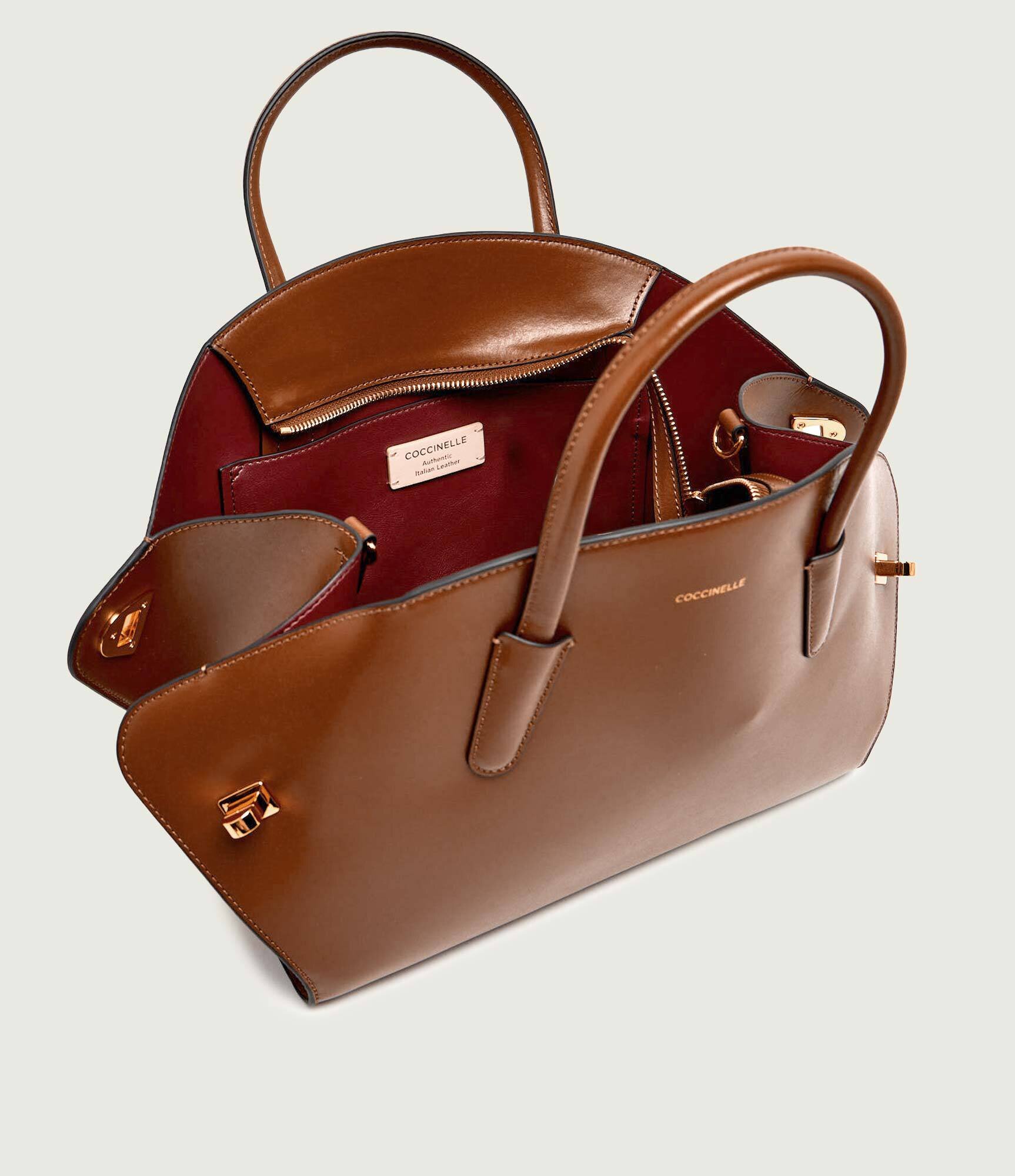 COCCINELLE De piele cufăr Tylde