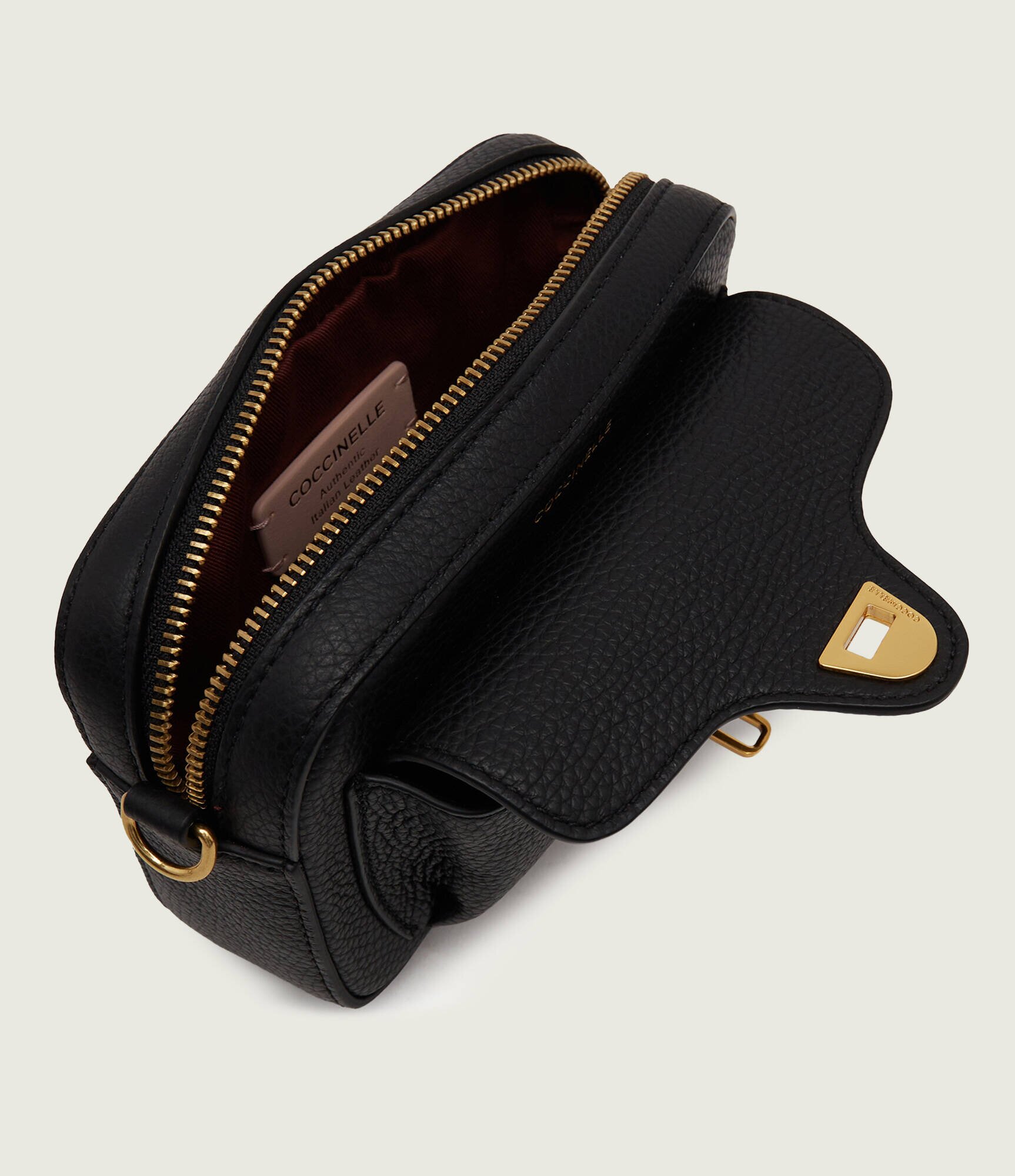 COCCINELLE De piele geantă poștaș Beat Soft