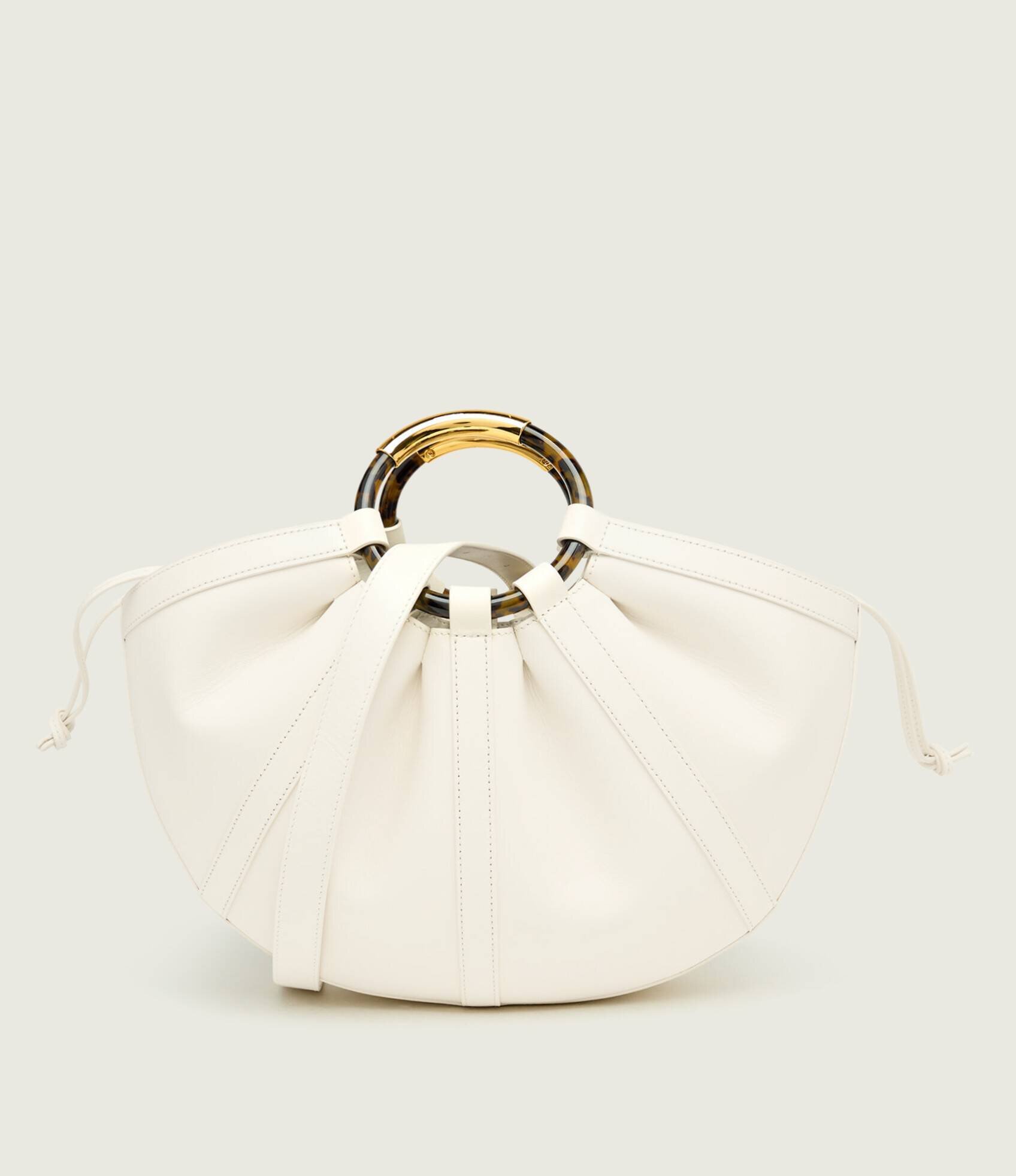 COCCINELLE De piele geantă shopper + borsetă Shell