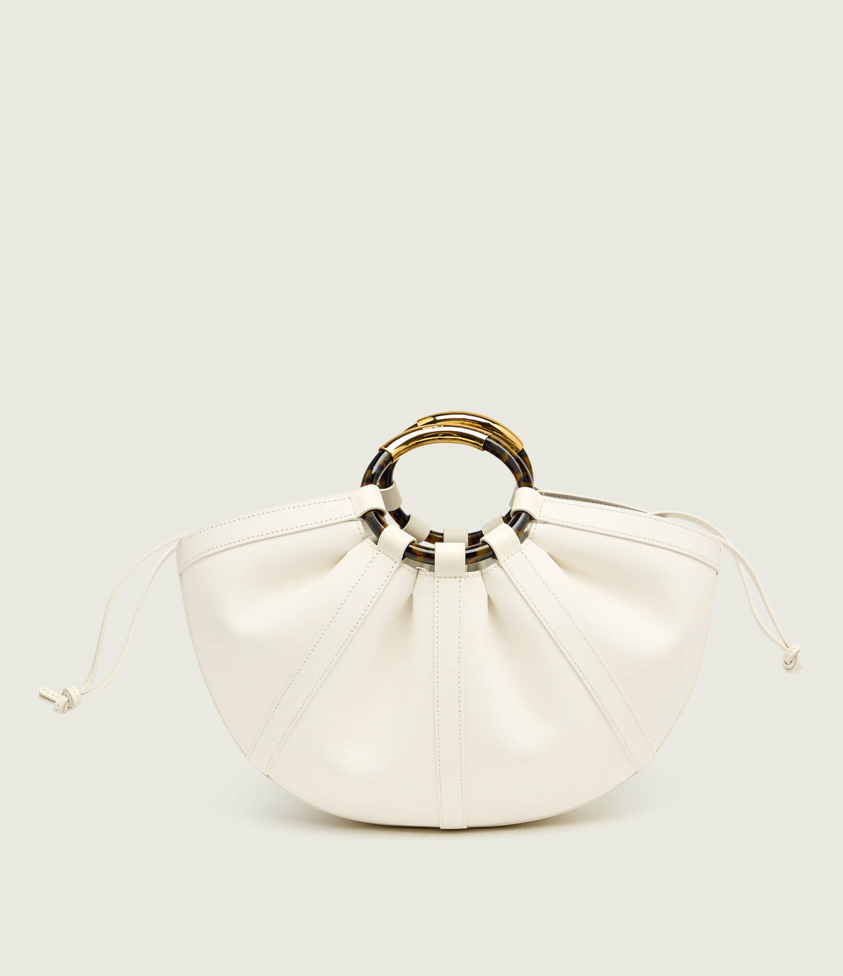 COCCINELLE De piele geantă shopper + borsetă Shell