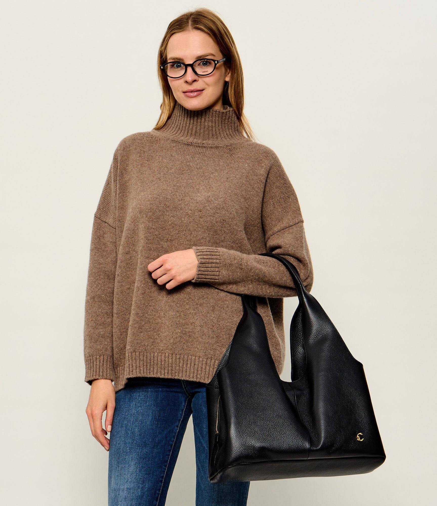 COCCINELLE De piele geantă shopper Nell