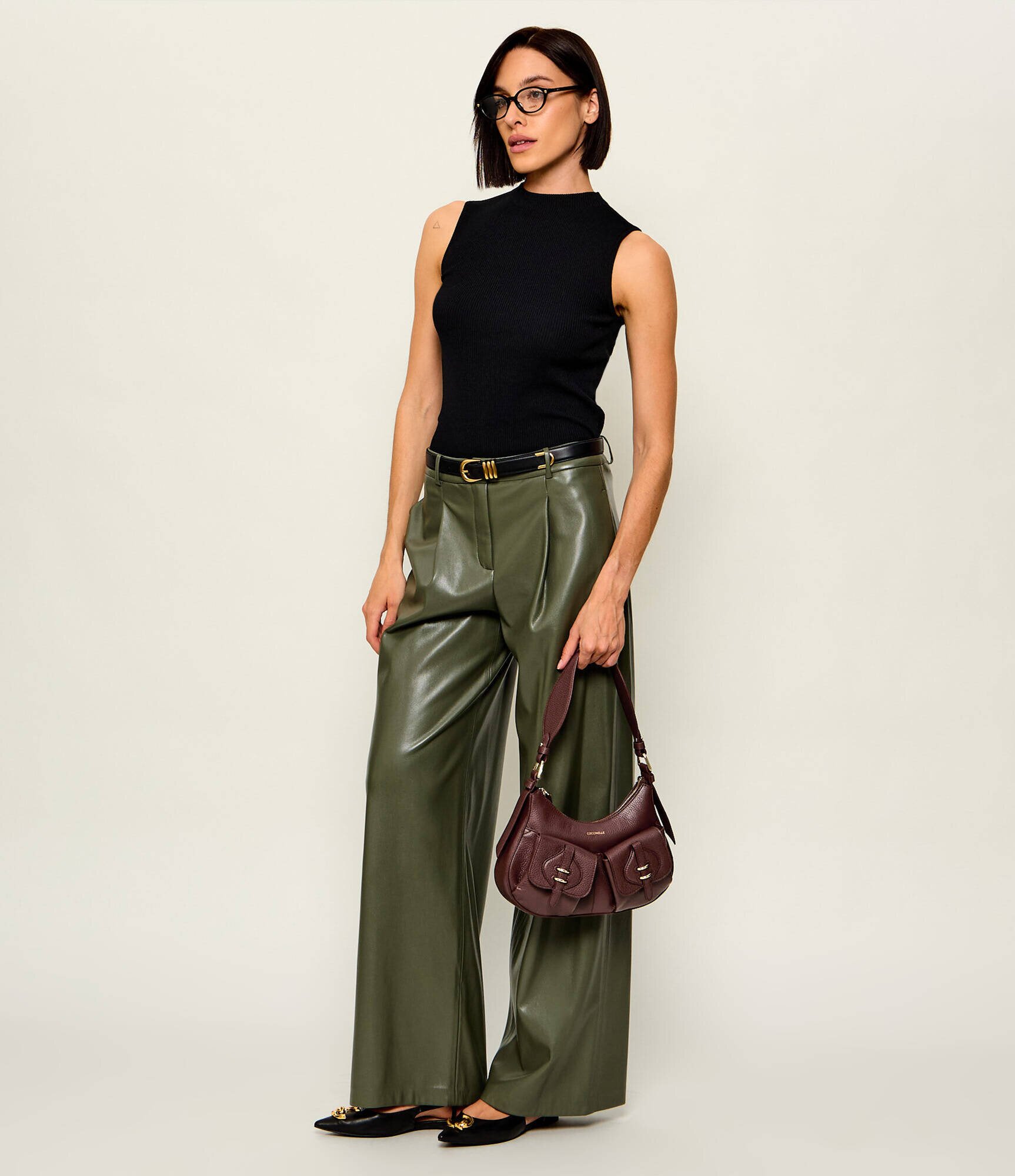 COCCINELLE De piele hobo Mavery Pocket