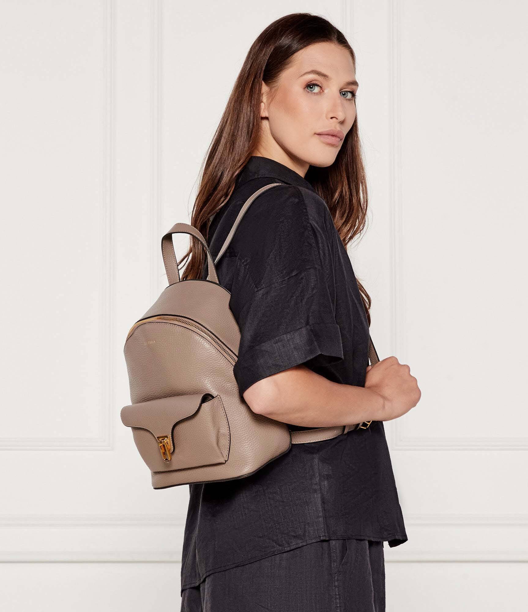 COCCINELLE De piele rucsac Beat Generation