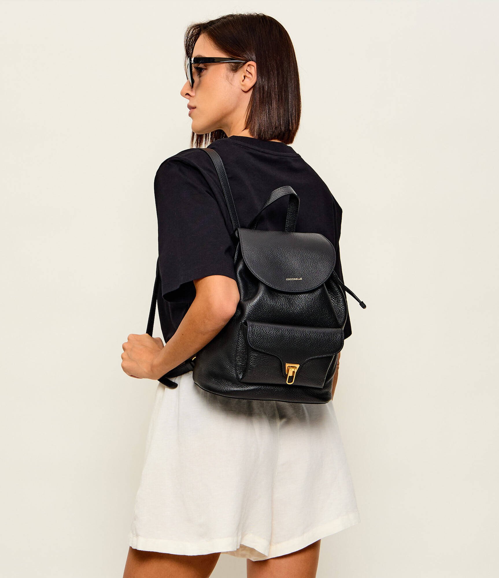 COCCINELLE De piele rucsac Beat Soft