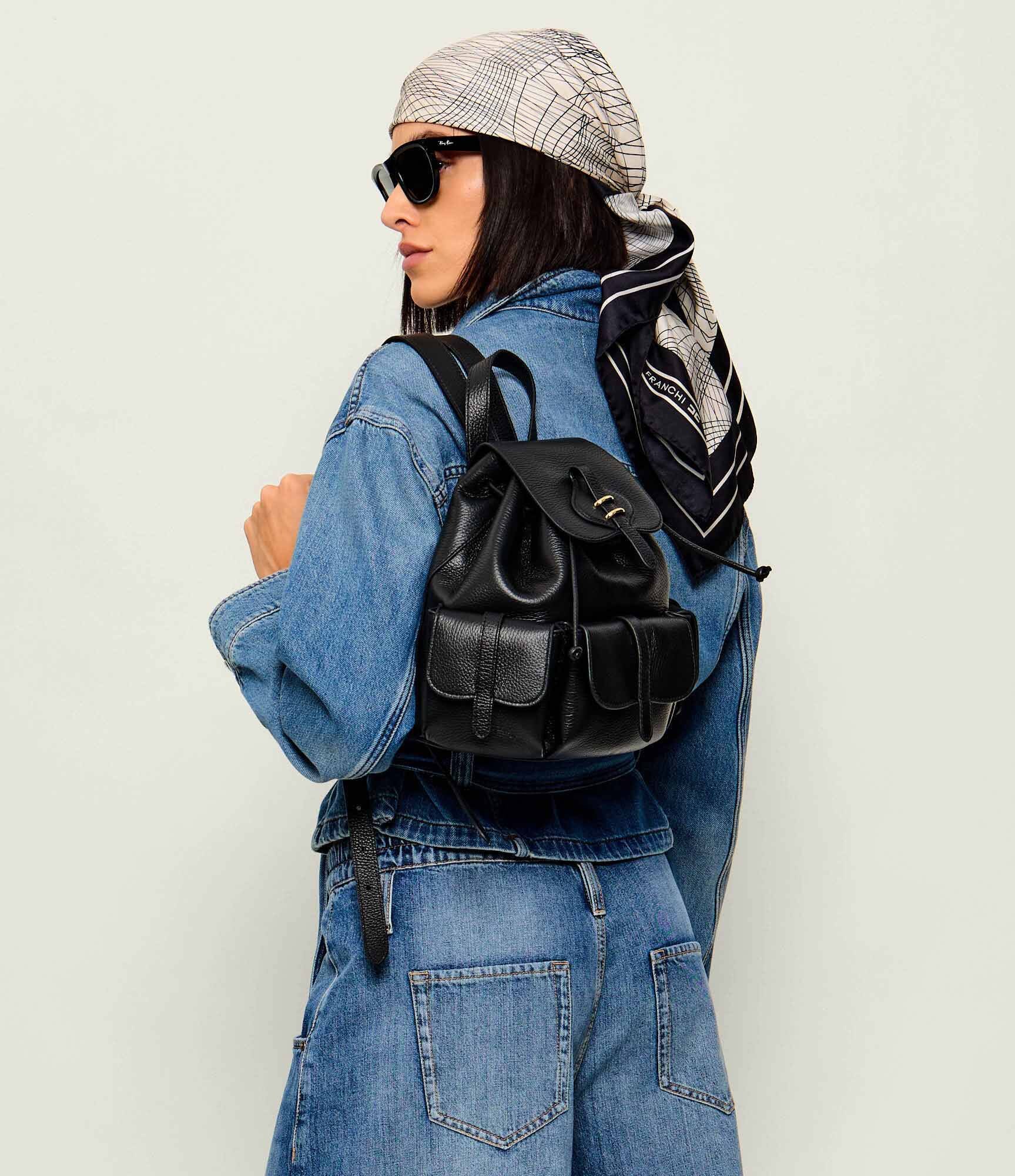 COCCINELLE De piele rucsac Mavery
