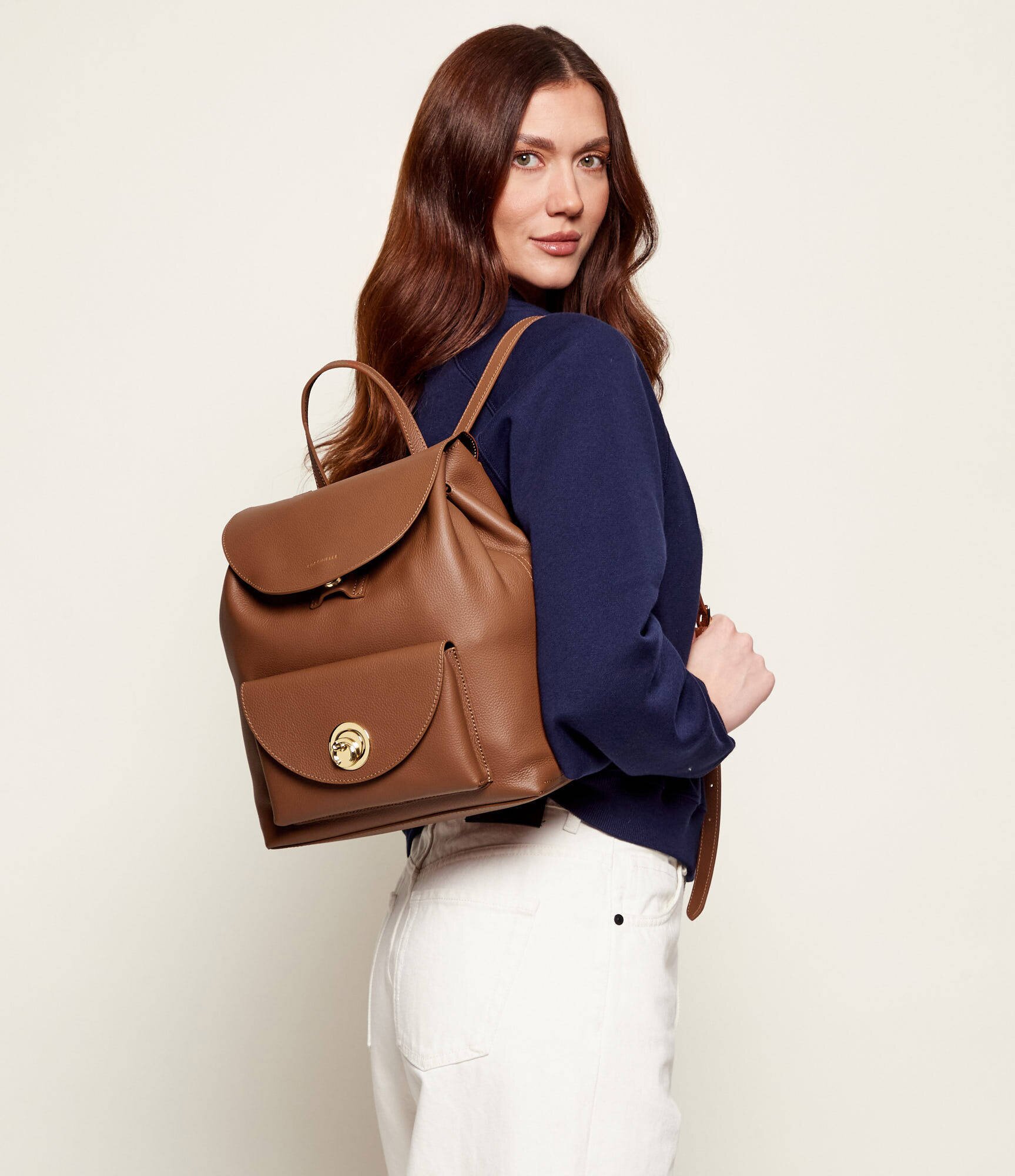COCCINELLE De piele rucsac Nikla